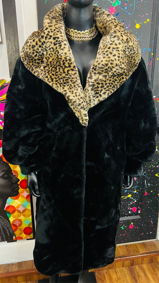 Vintage Faux Fur Coat (22)