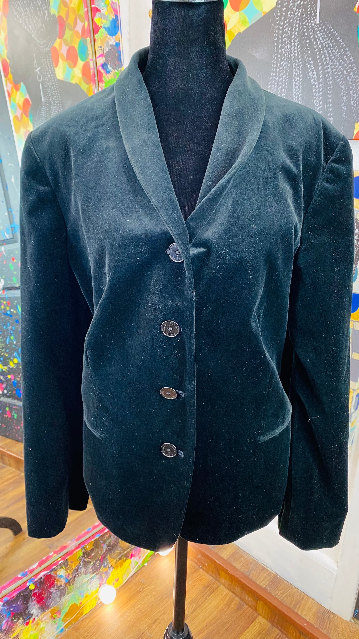 Vintage Black Ralph Lauren Blazer