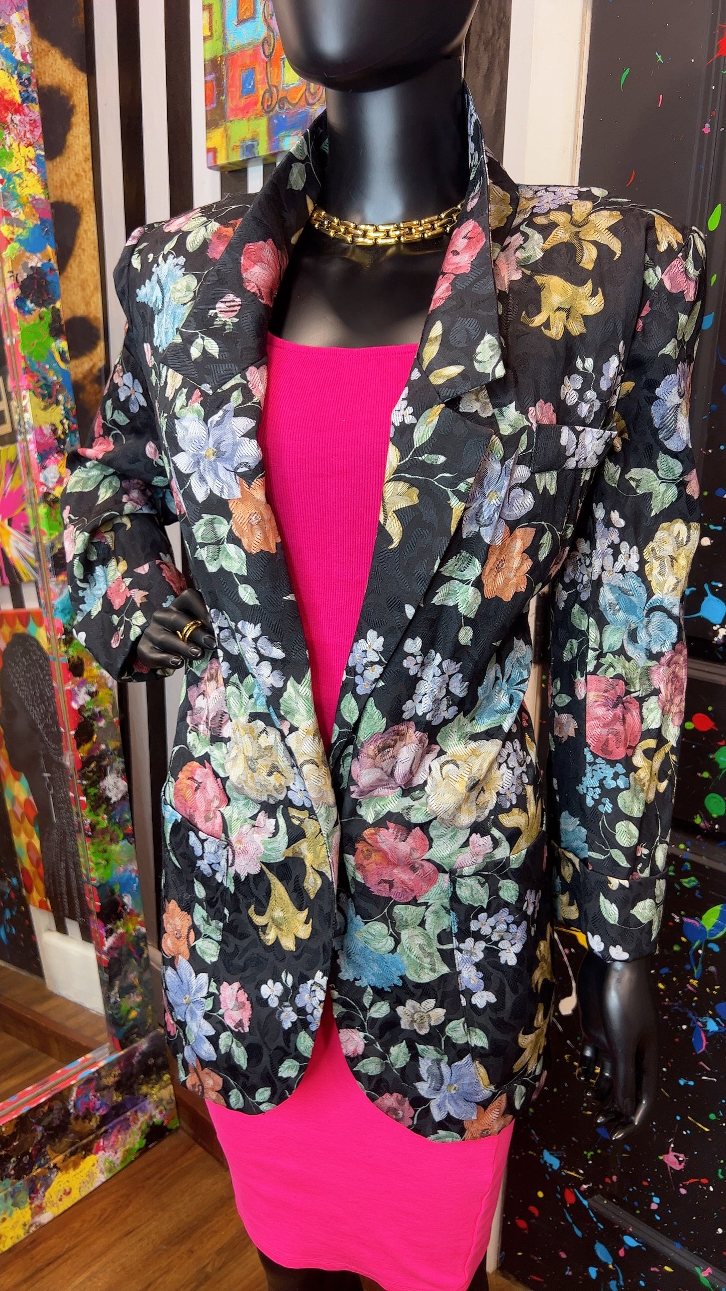 Vintage Floral Blazer (14)