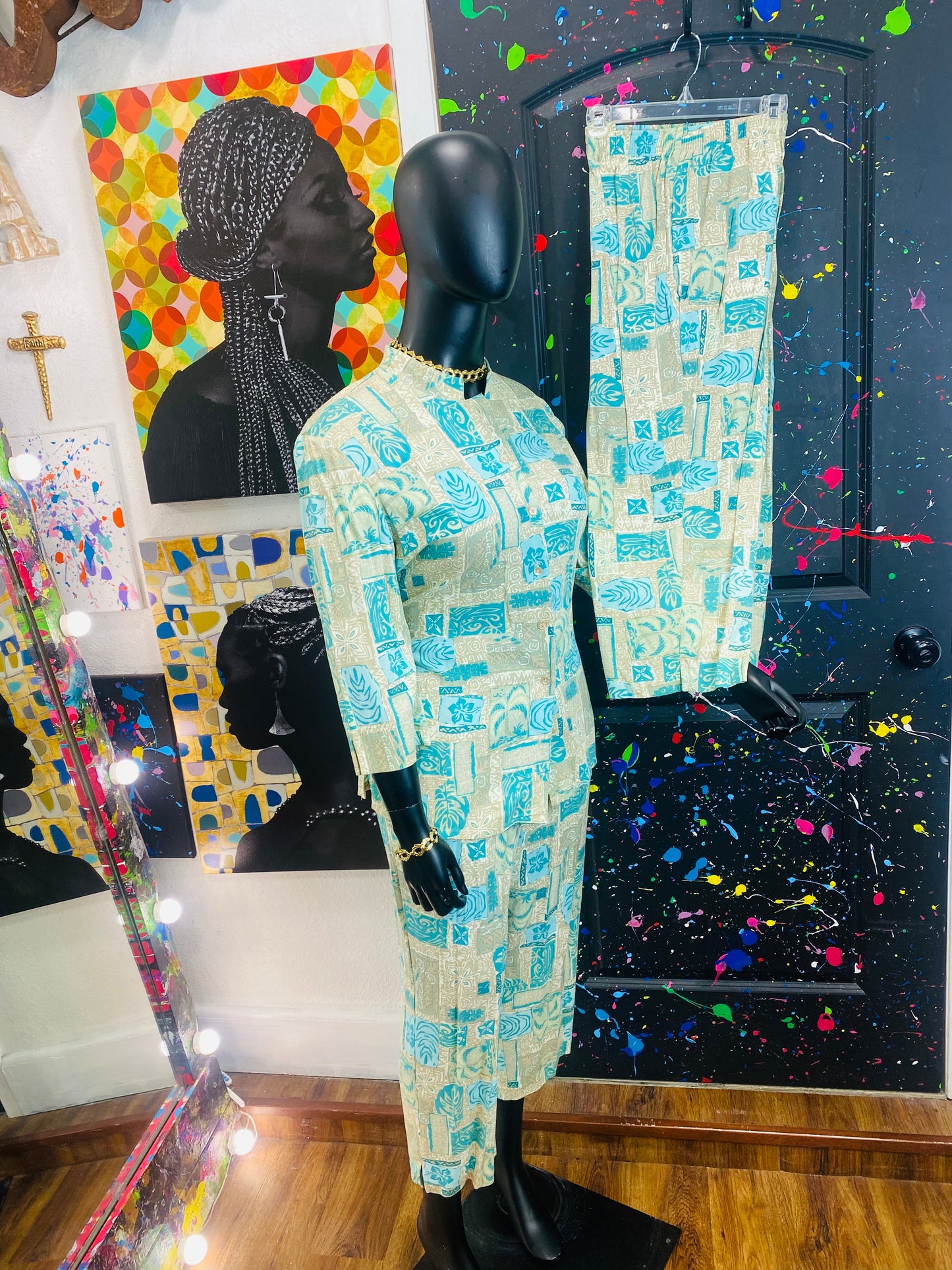 Vintage NAPA VALLEY 3pc Pants Set