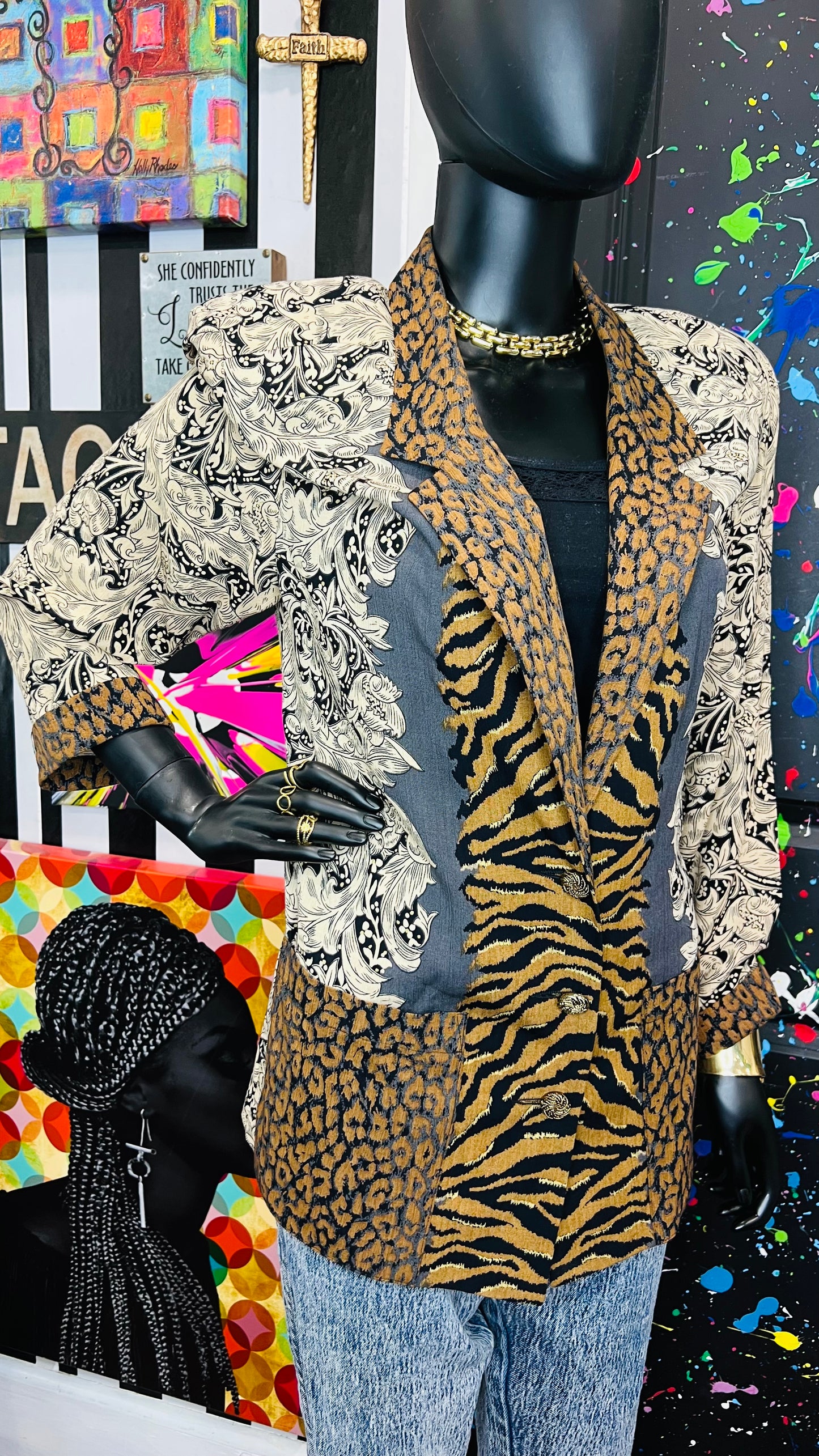 Vintage Carole Little Blazer (12/14)