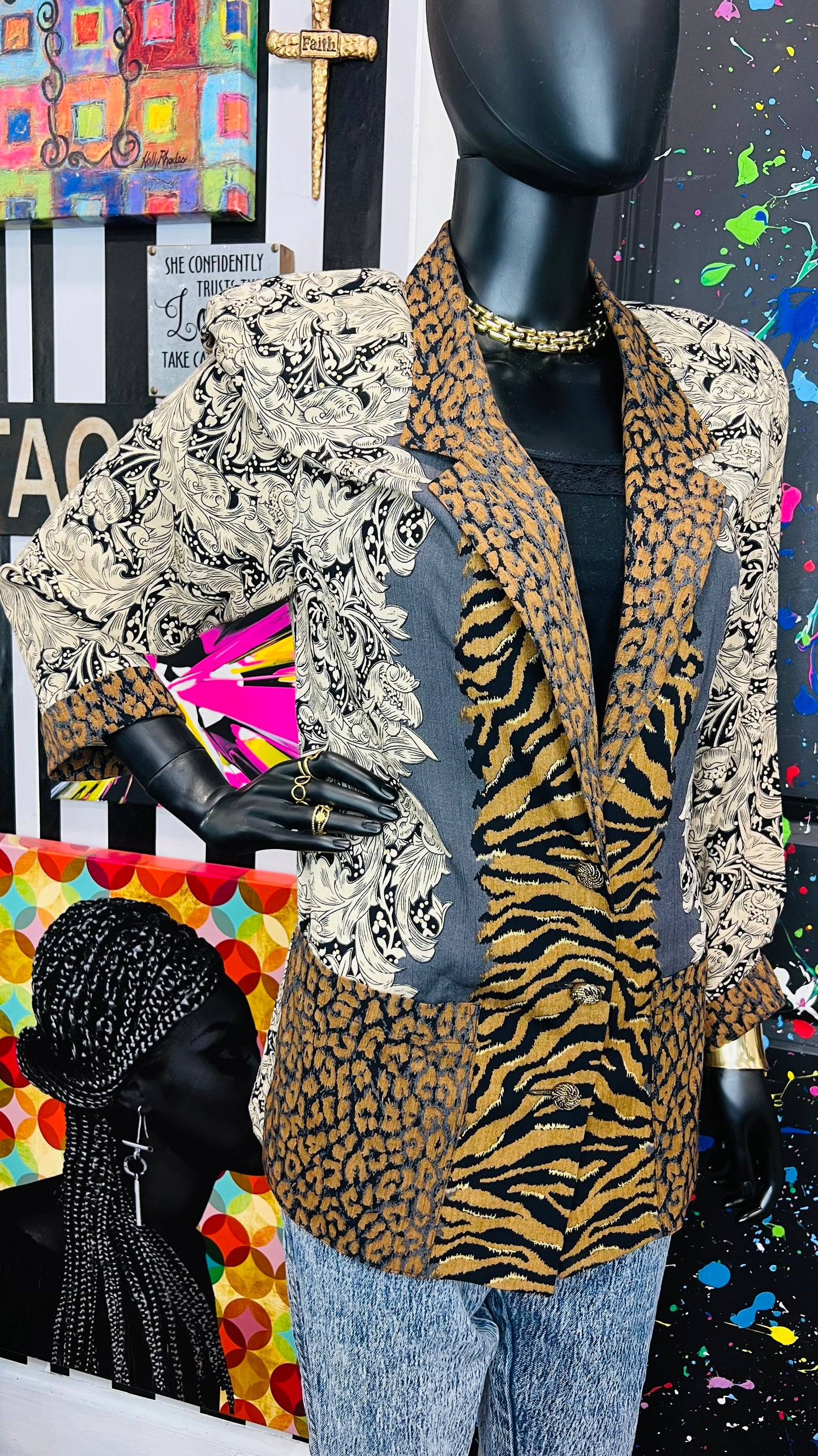 Vintage Carole Little Blazer (12/14)