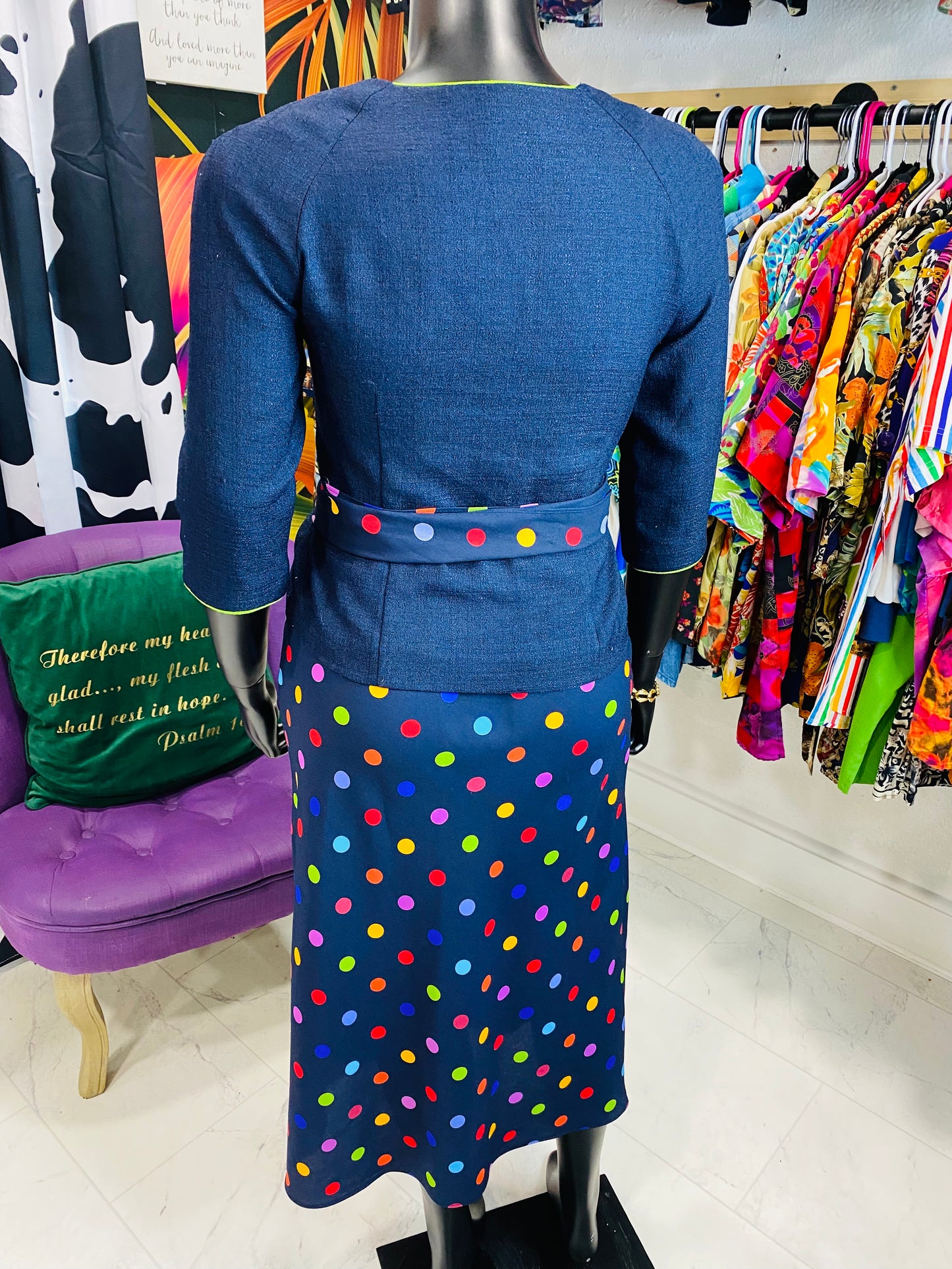 Vintage Leslie Fay 3 piece Skirt Set