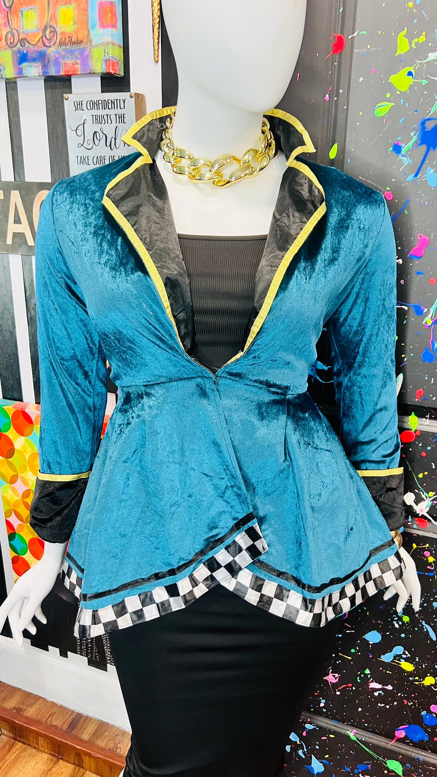 Teal & Gold Blazer (16)