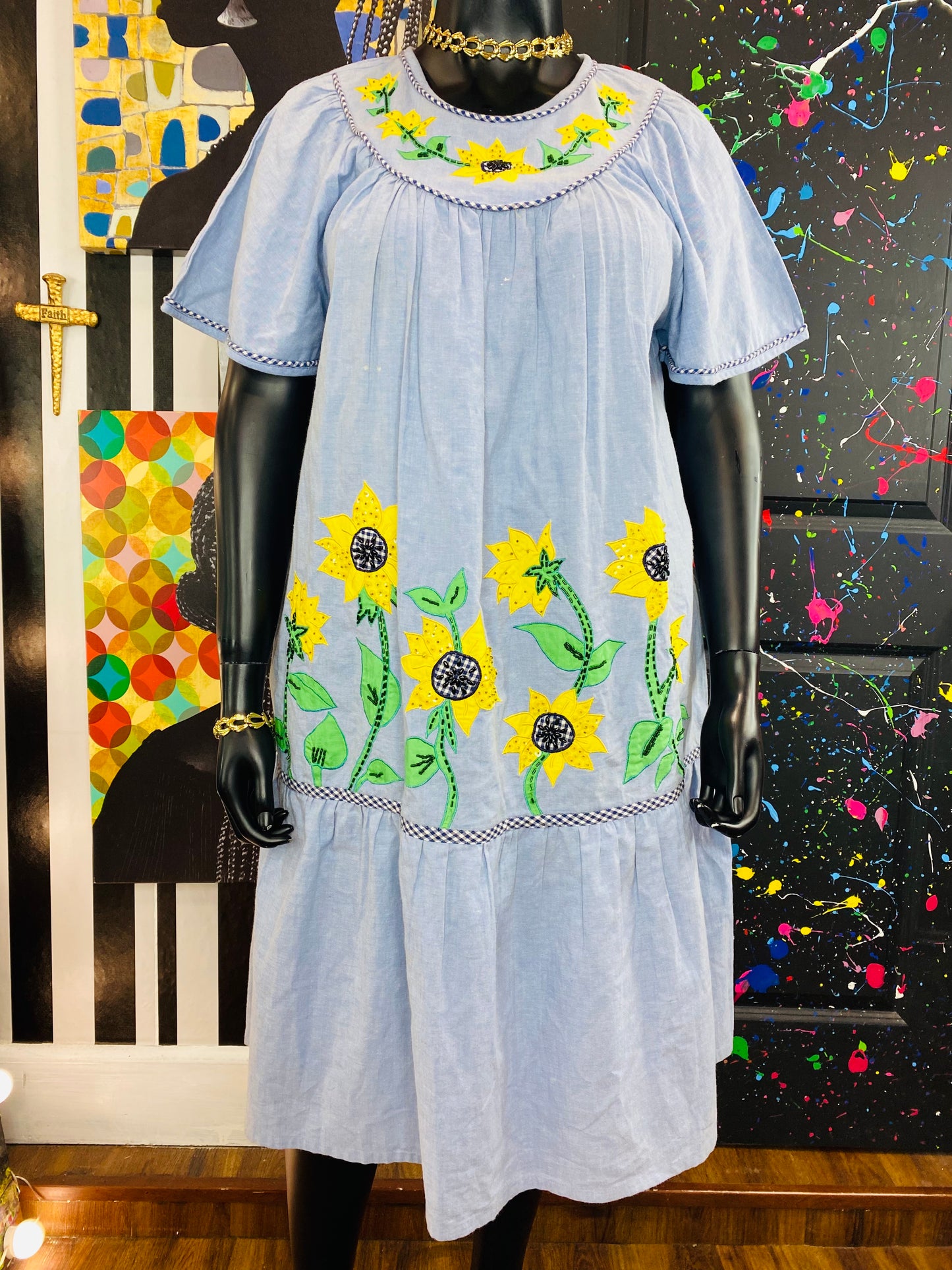 Vintage House Dress