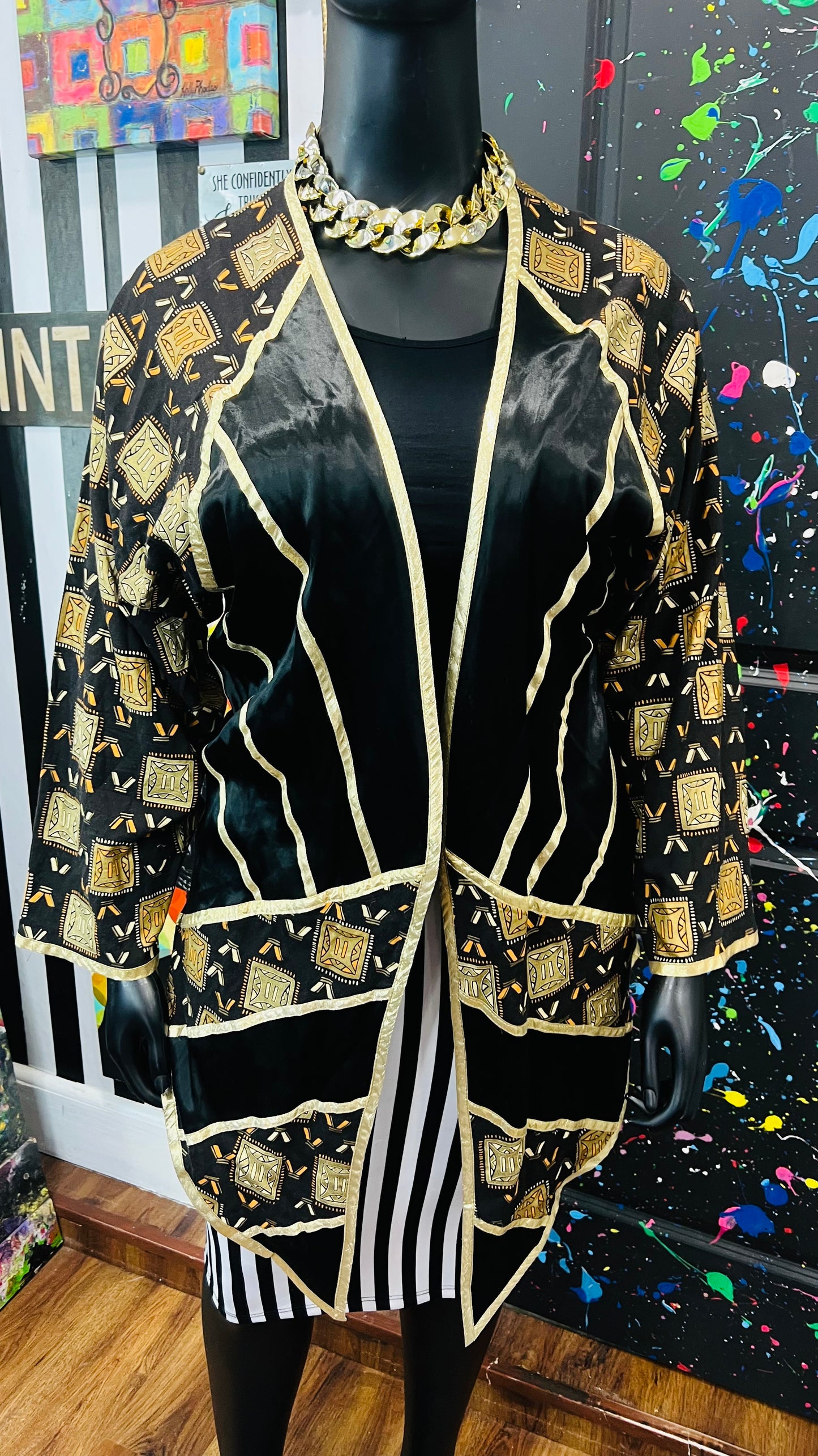 Vintage Abstract Duster (16)