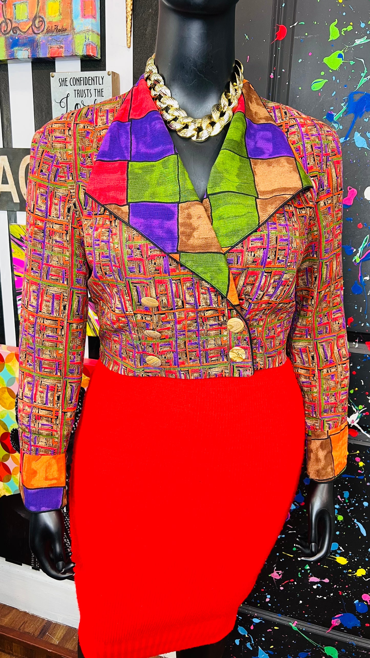 Vintage Platinum Blazer (14)