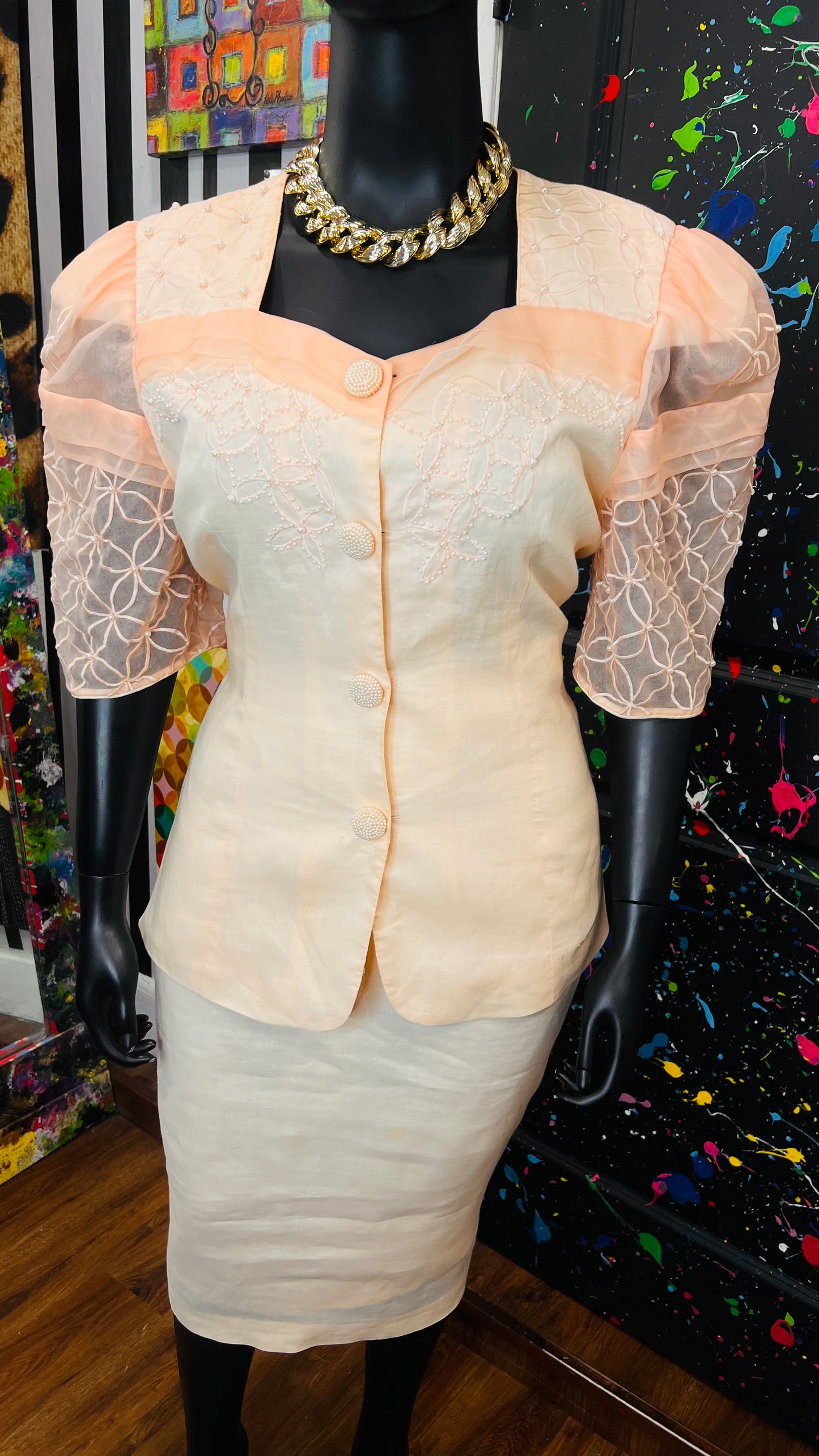 Vintage ‘ACTION’ Skirt Suit (16)