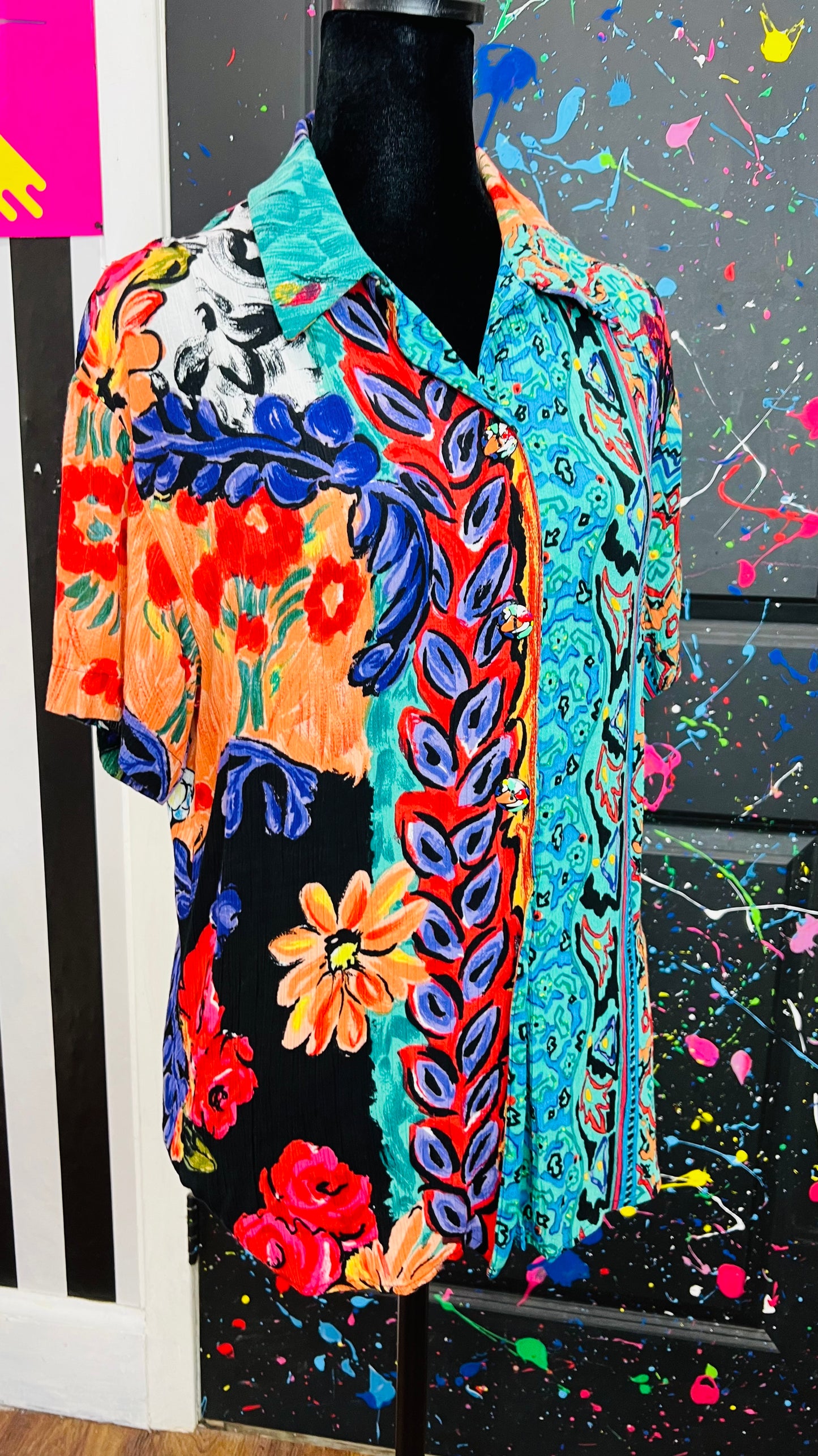 Vintage Carole Little Blouse