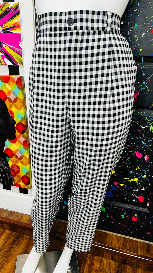 Black & White Checkered Pants (22)
