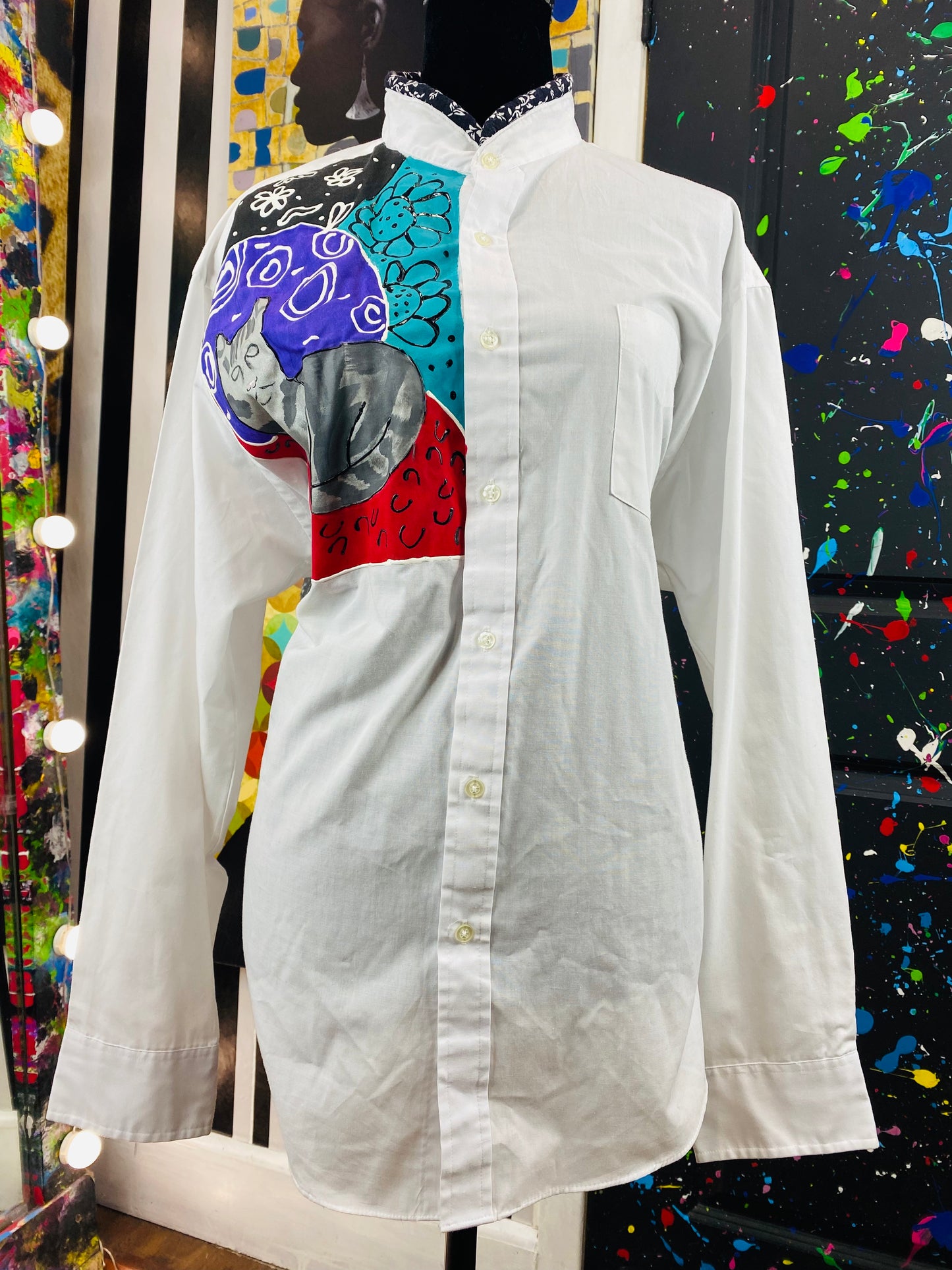 Vintage Long Sleeve Blouse