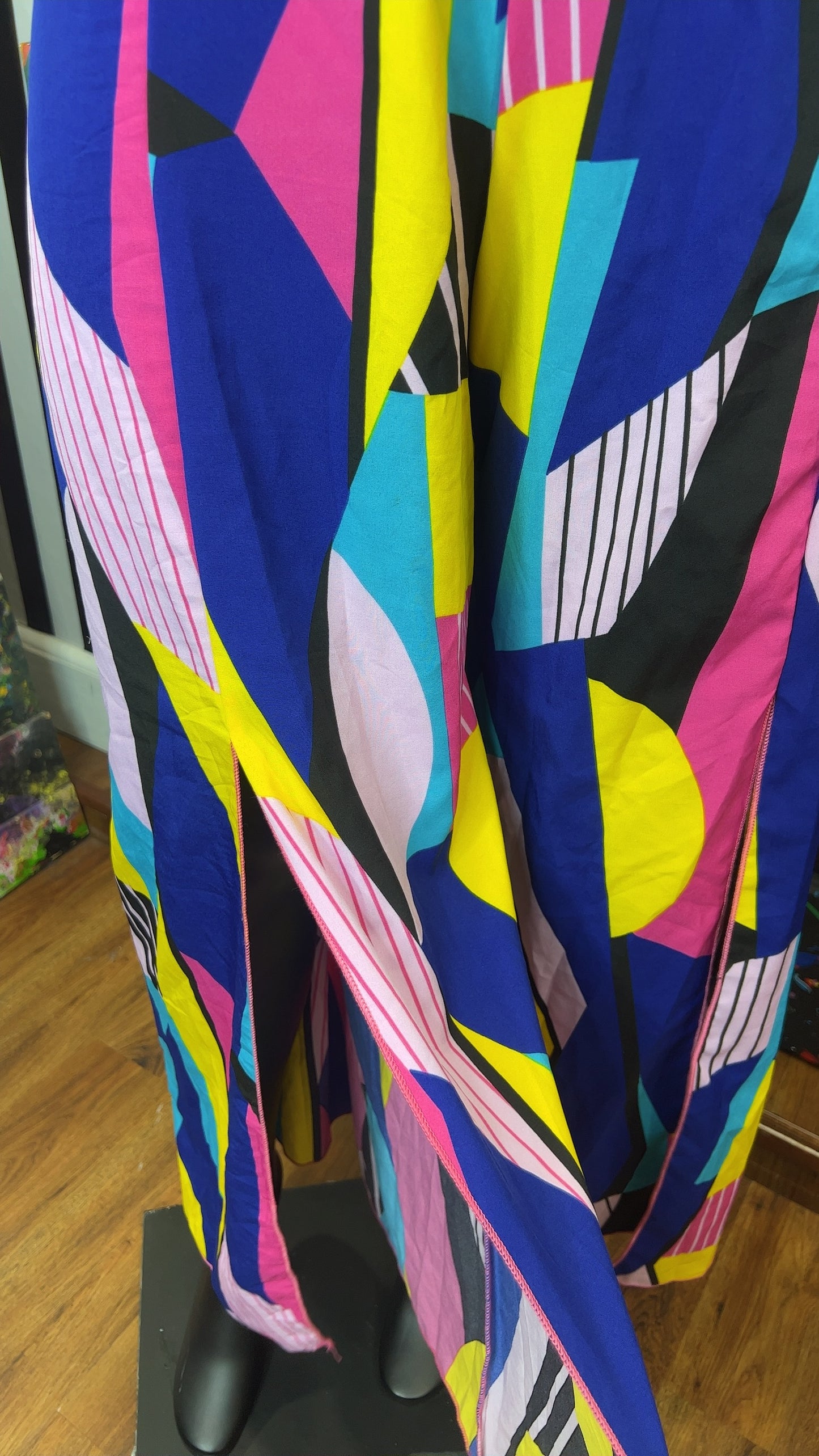 Fun Wide Leg Pants w/Front Split (18)