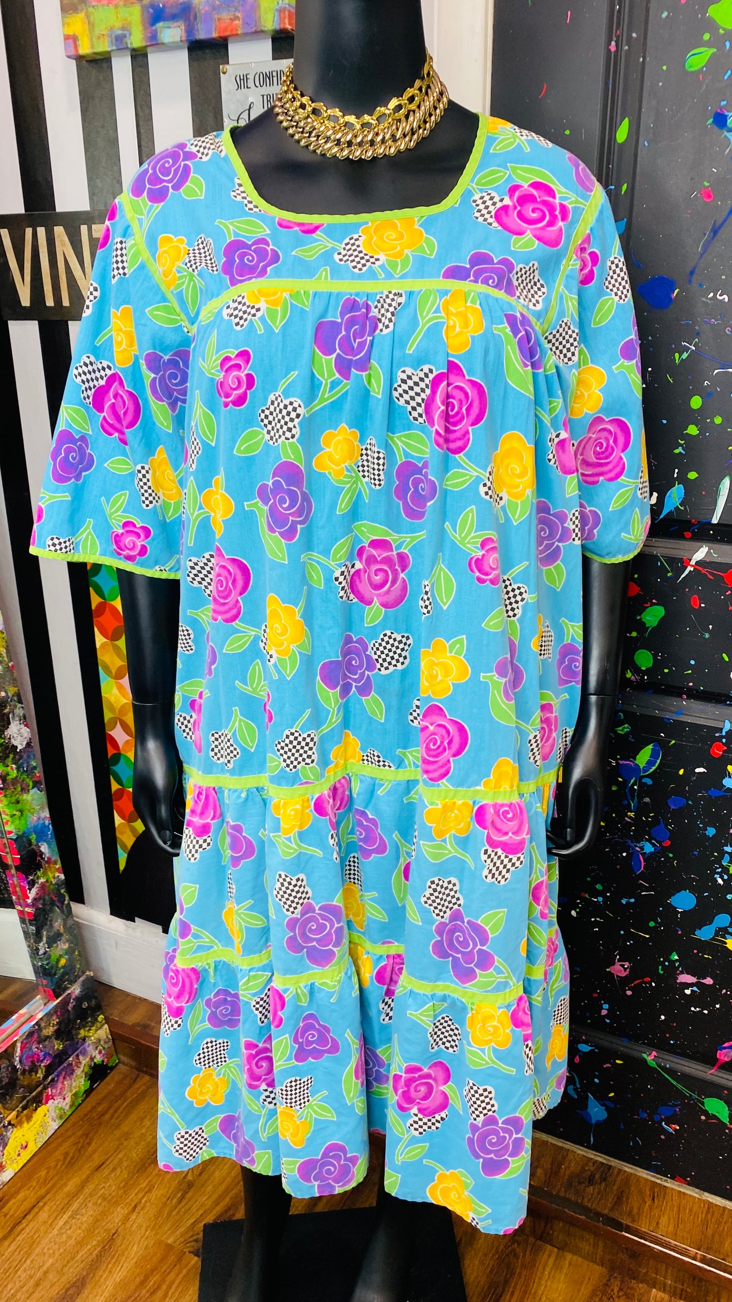 Vintage 90’s Spring Dress (20)