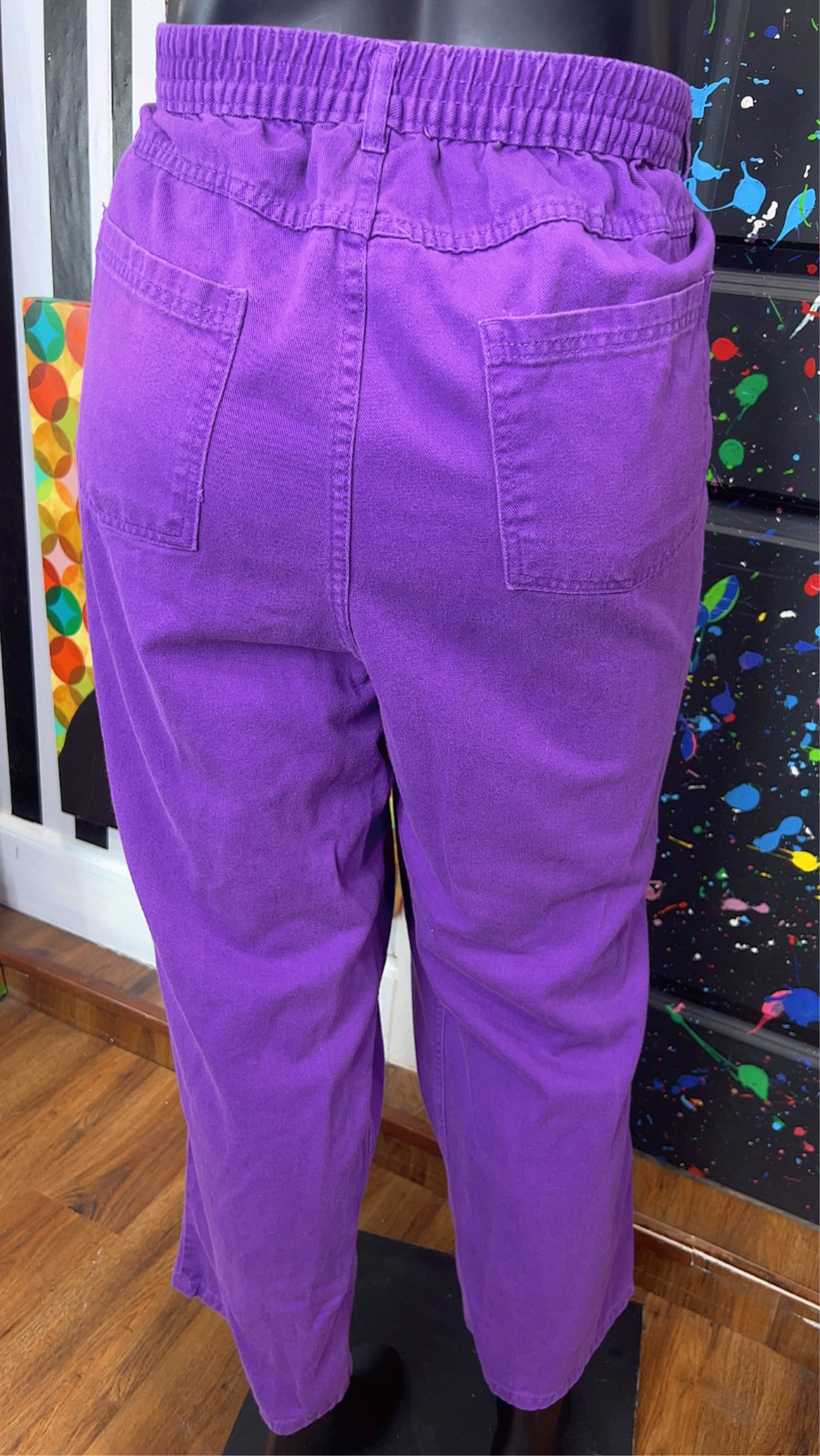 Vintage Purple Denim Jeans (28W)
