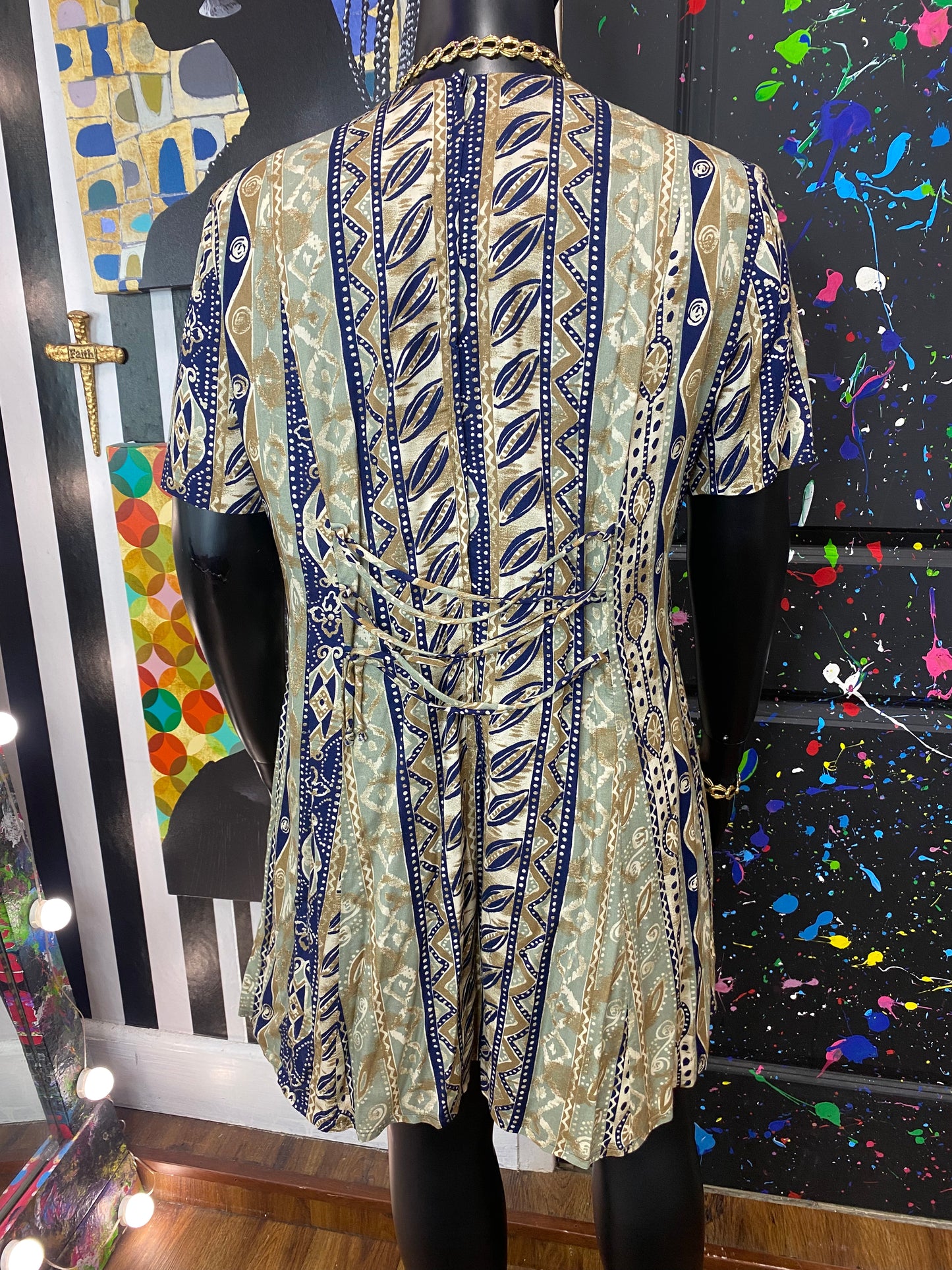 Vintage B.T.Express Shorts Romper