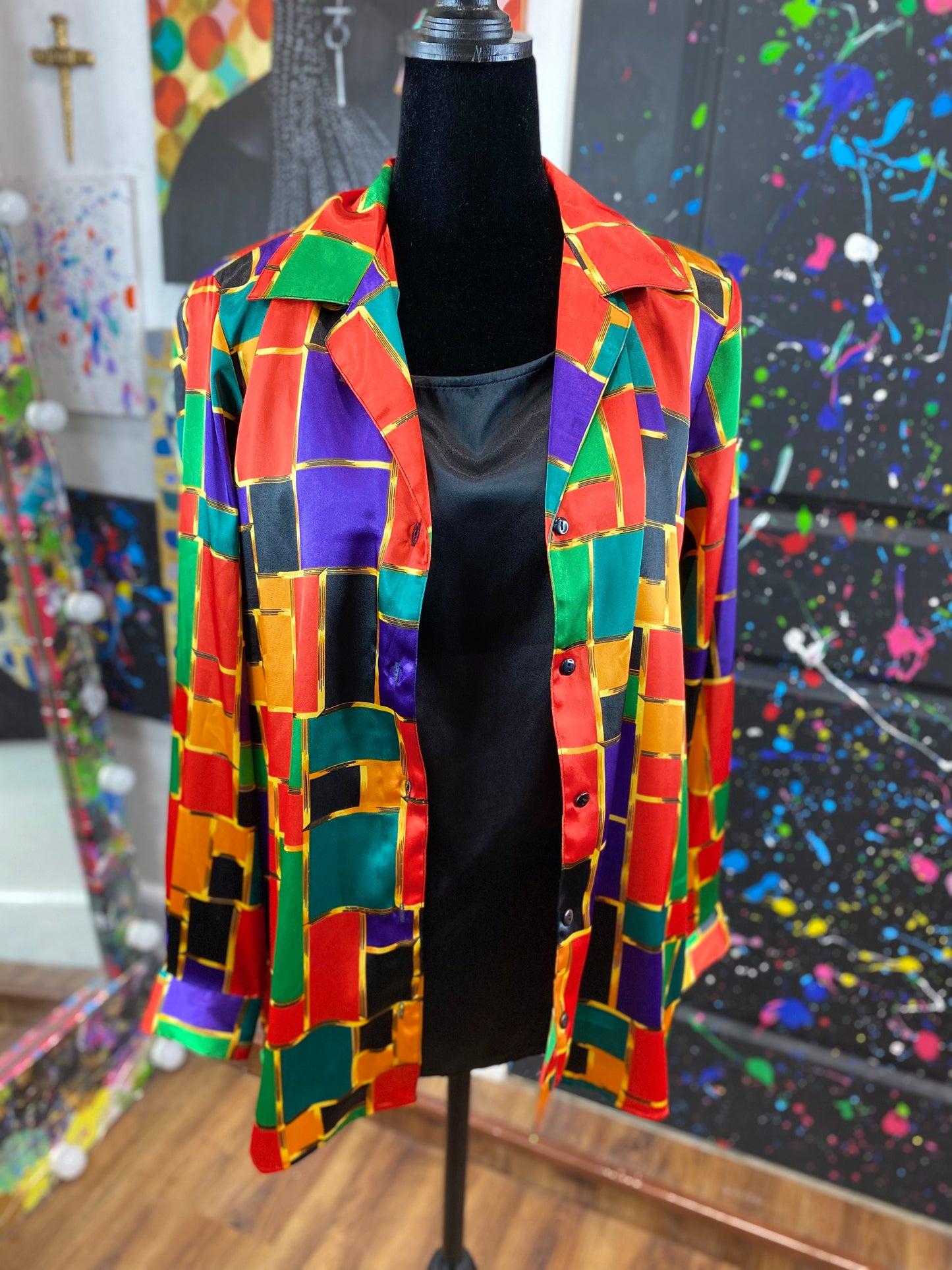 Vintage Long Sleeve Blouse