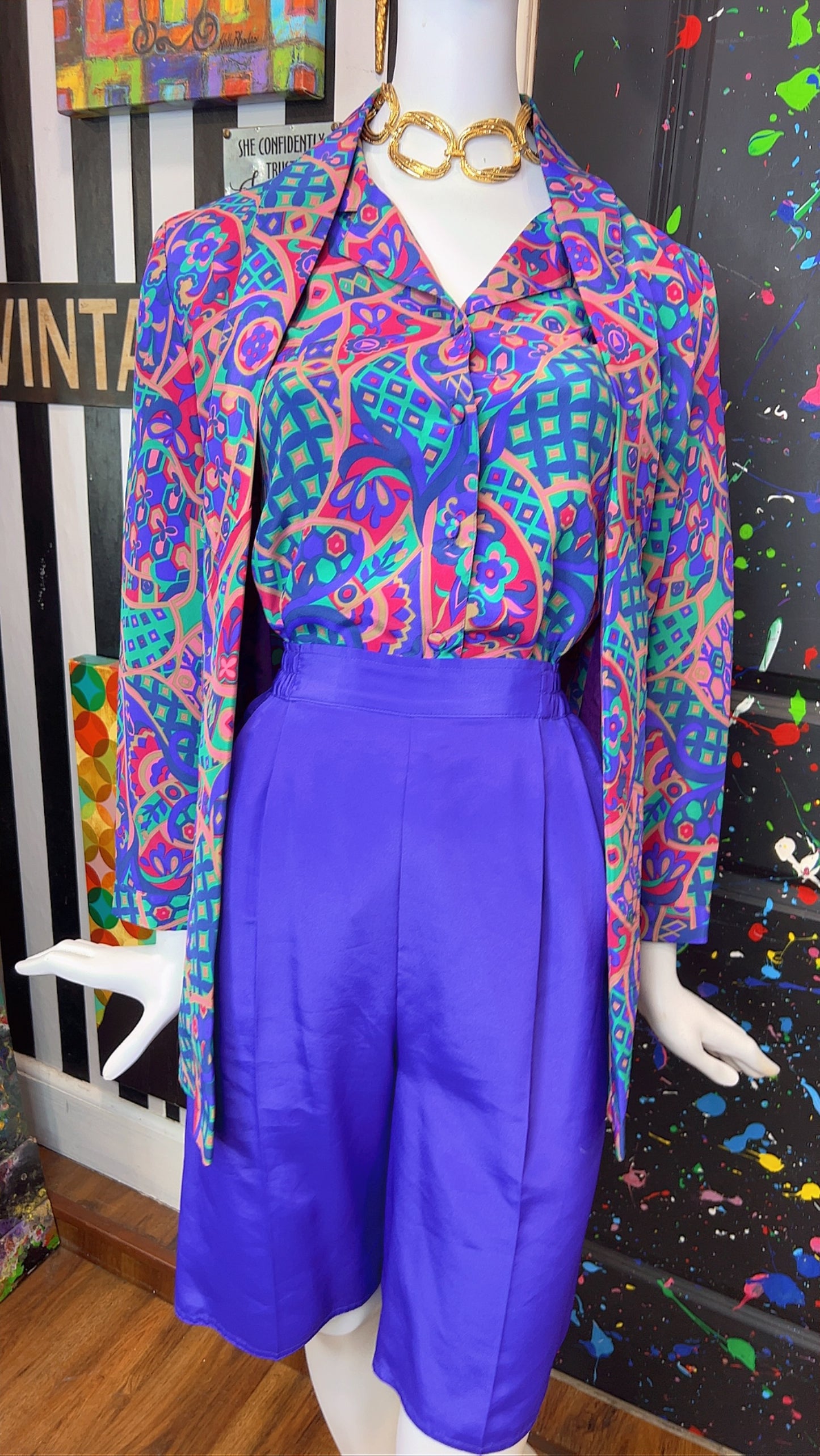 Vintage Three Piece Shorts Set (12)