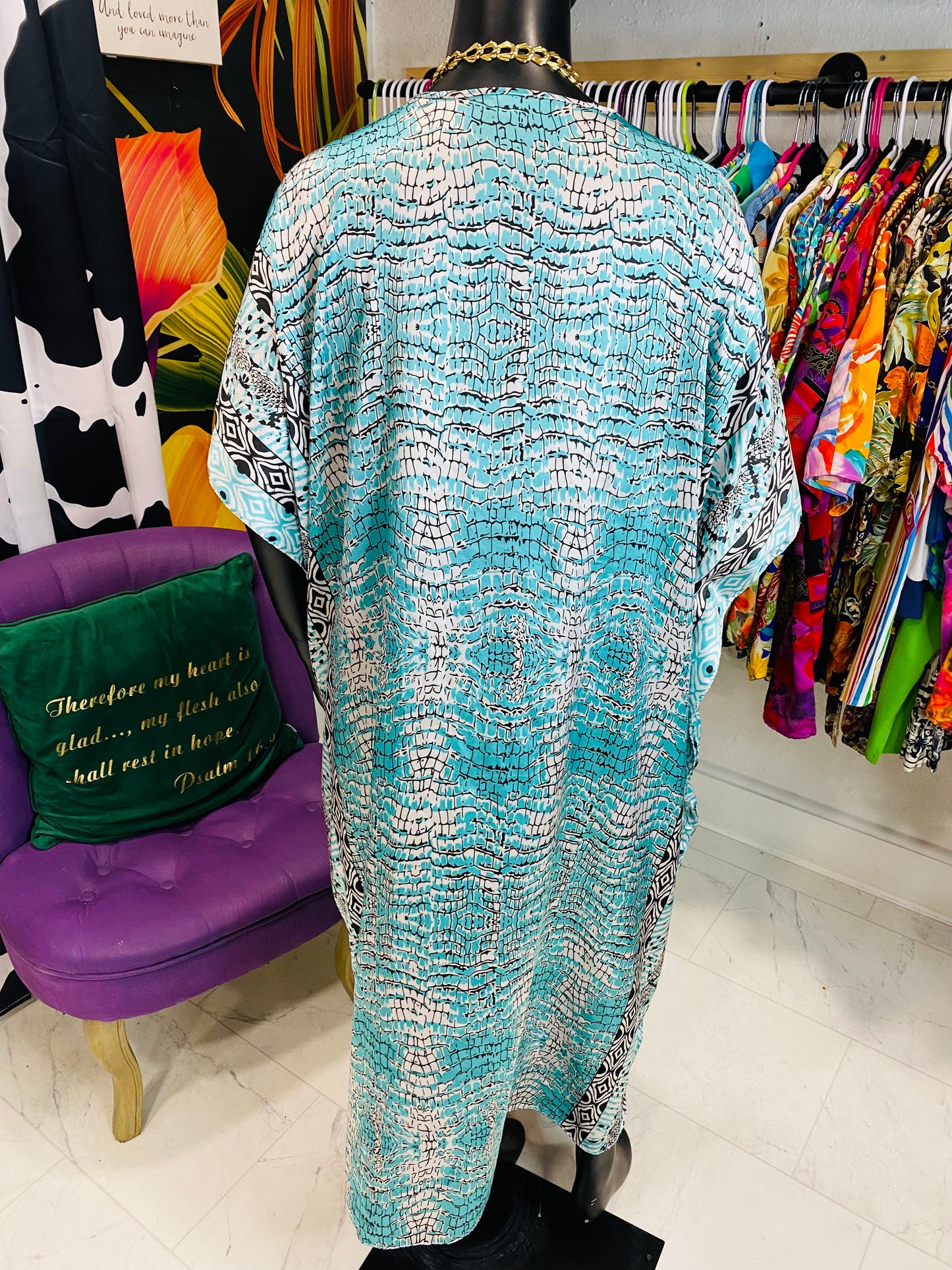 Vintage Kaftan Dress