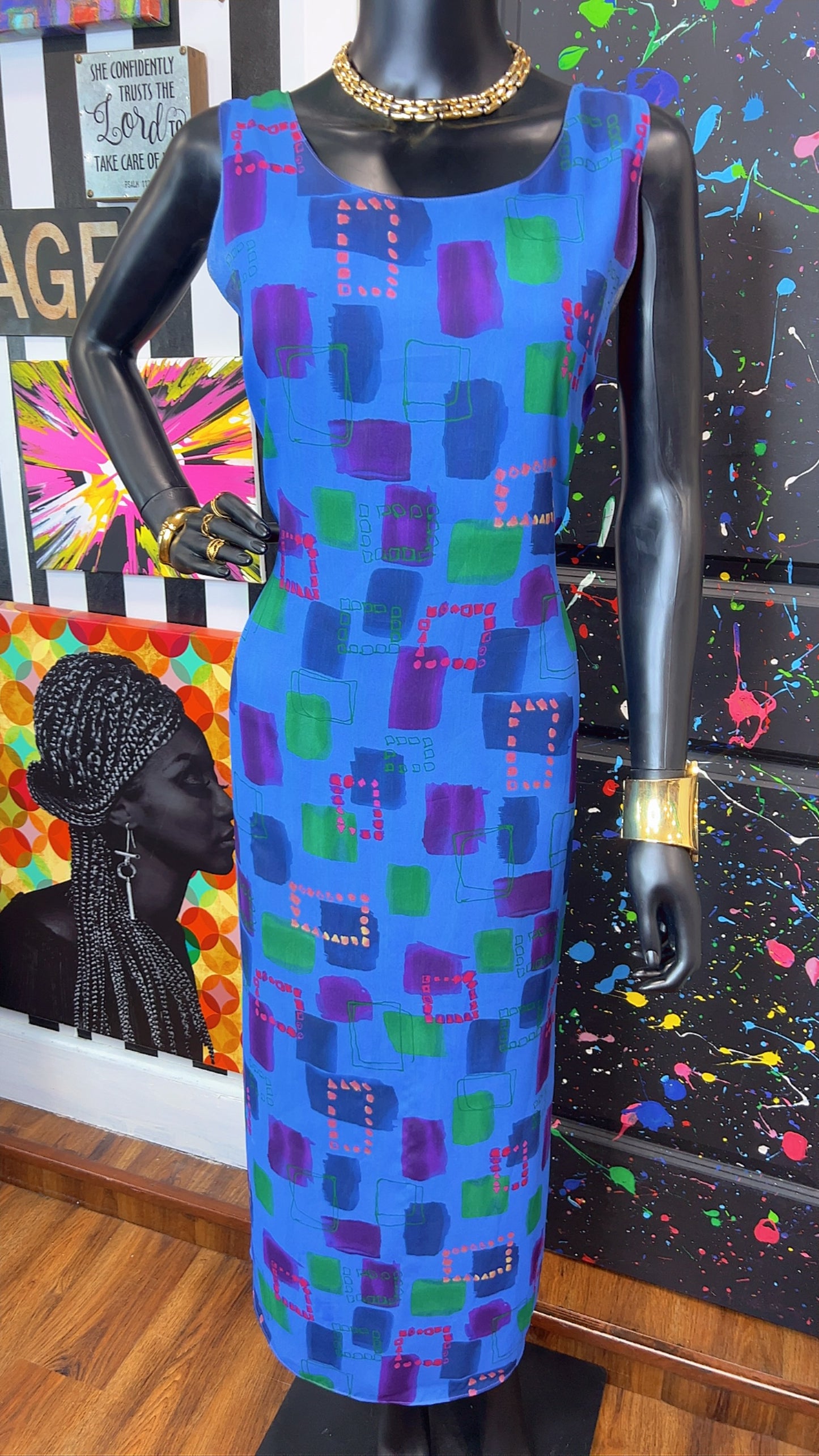 Vintage 90’s Reversible Spring Dress (12)