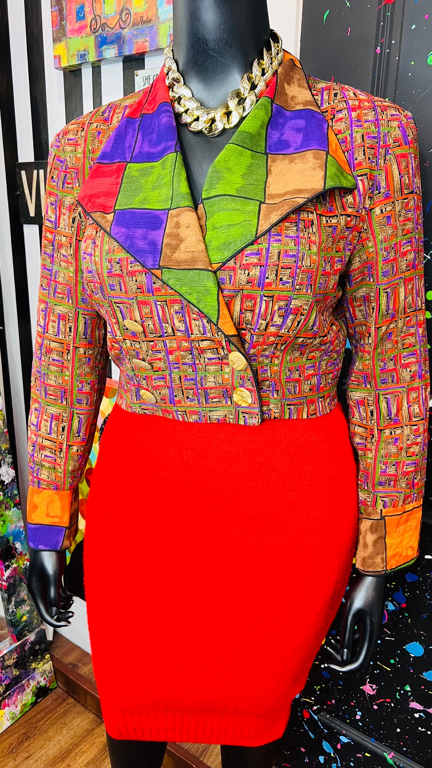 Vintage Platinum Blazer (14)
