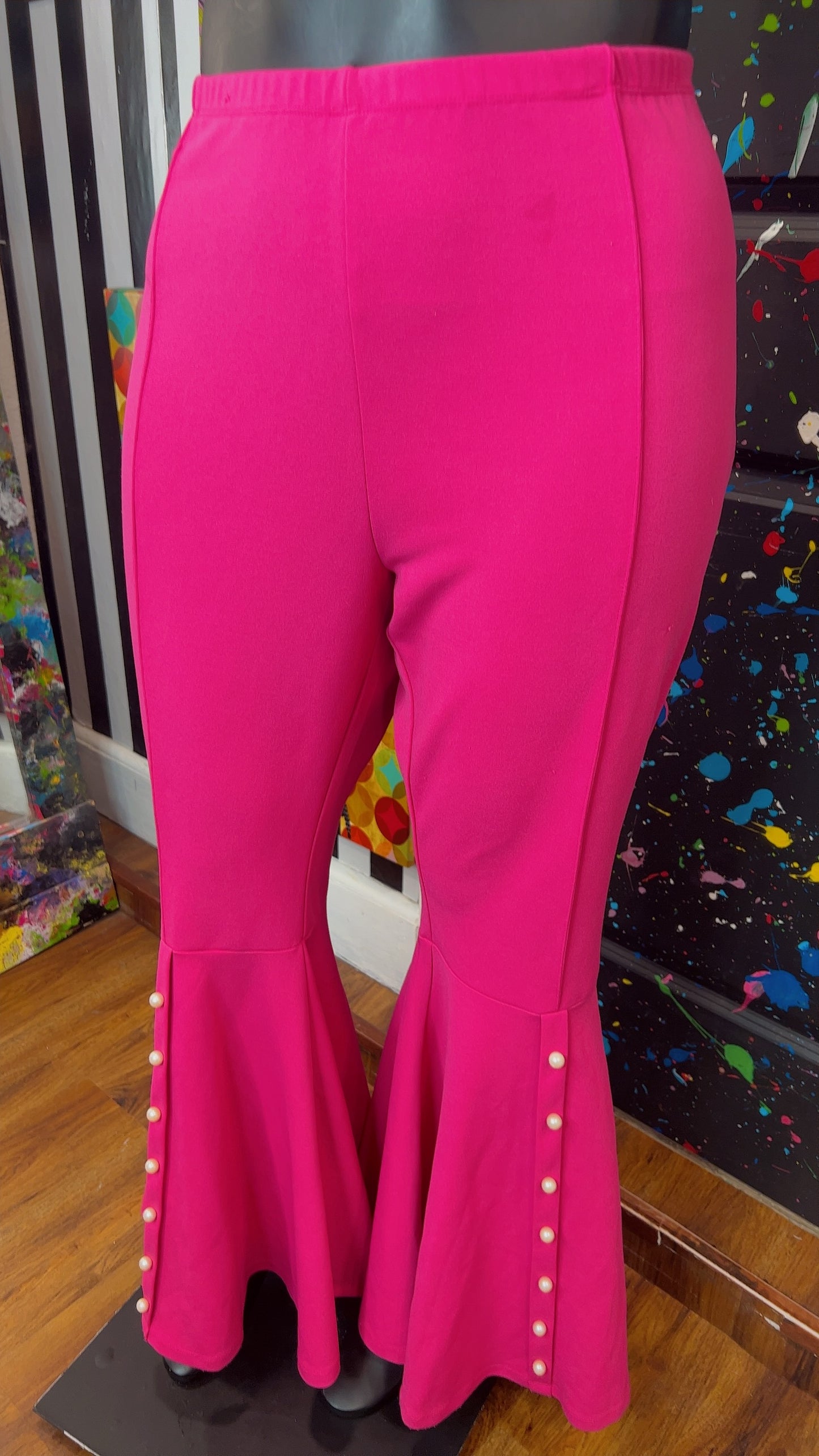 Pink Pearl Bell Bottoms (16)
