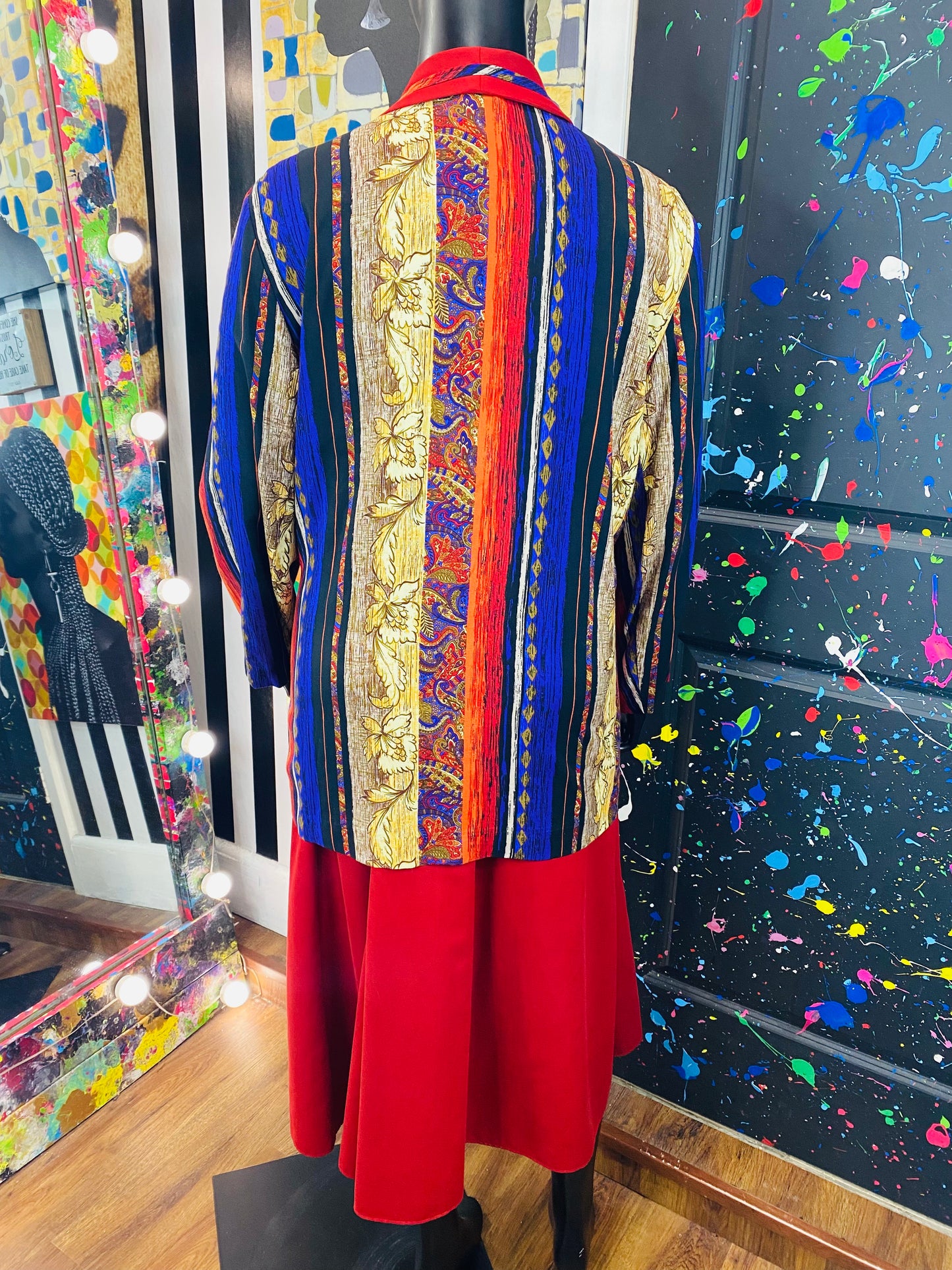Vintage Sunny Lady 2pc Skirt Set