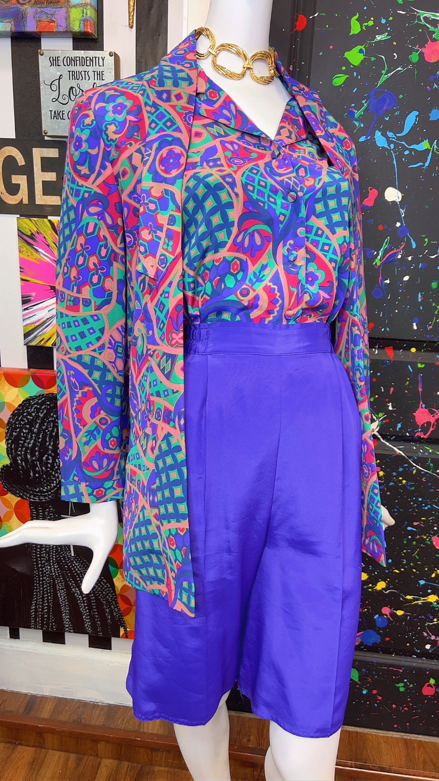 Vintage Three Piece Shorts Set (12)