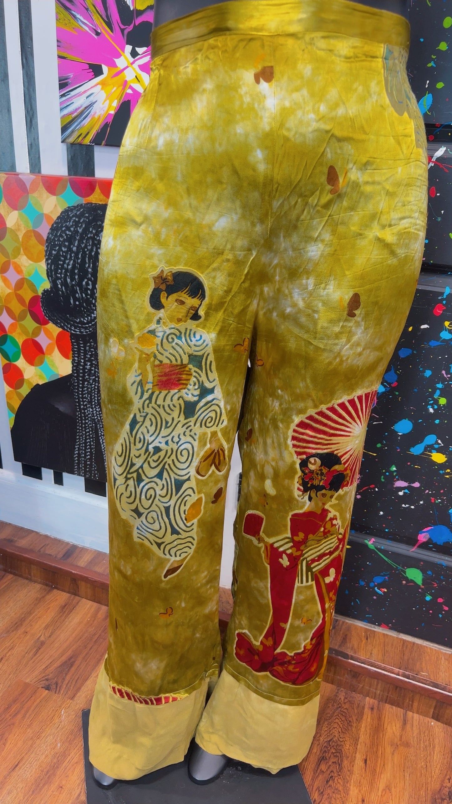 Vintage Semi Sheer Pants (16)
