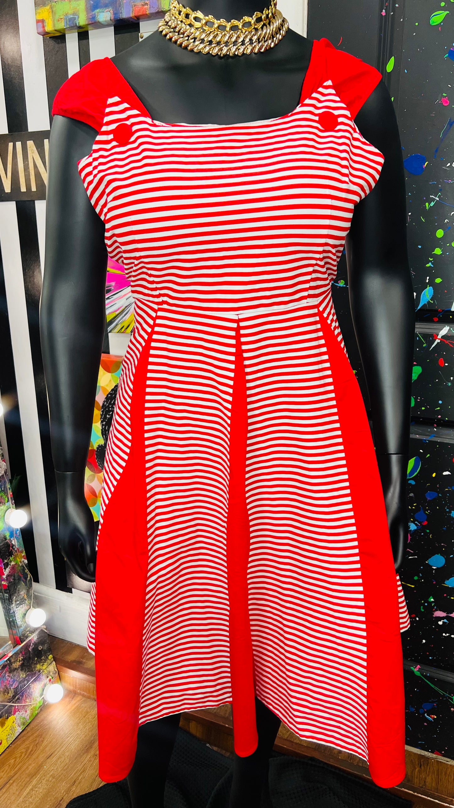 Modern 50’s Style Dress - New w/ tags (14)