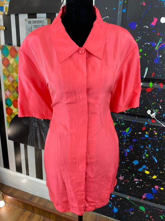 Vintage Bechamel Short Sleeve Blouse