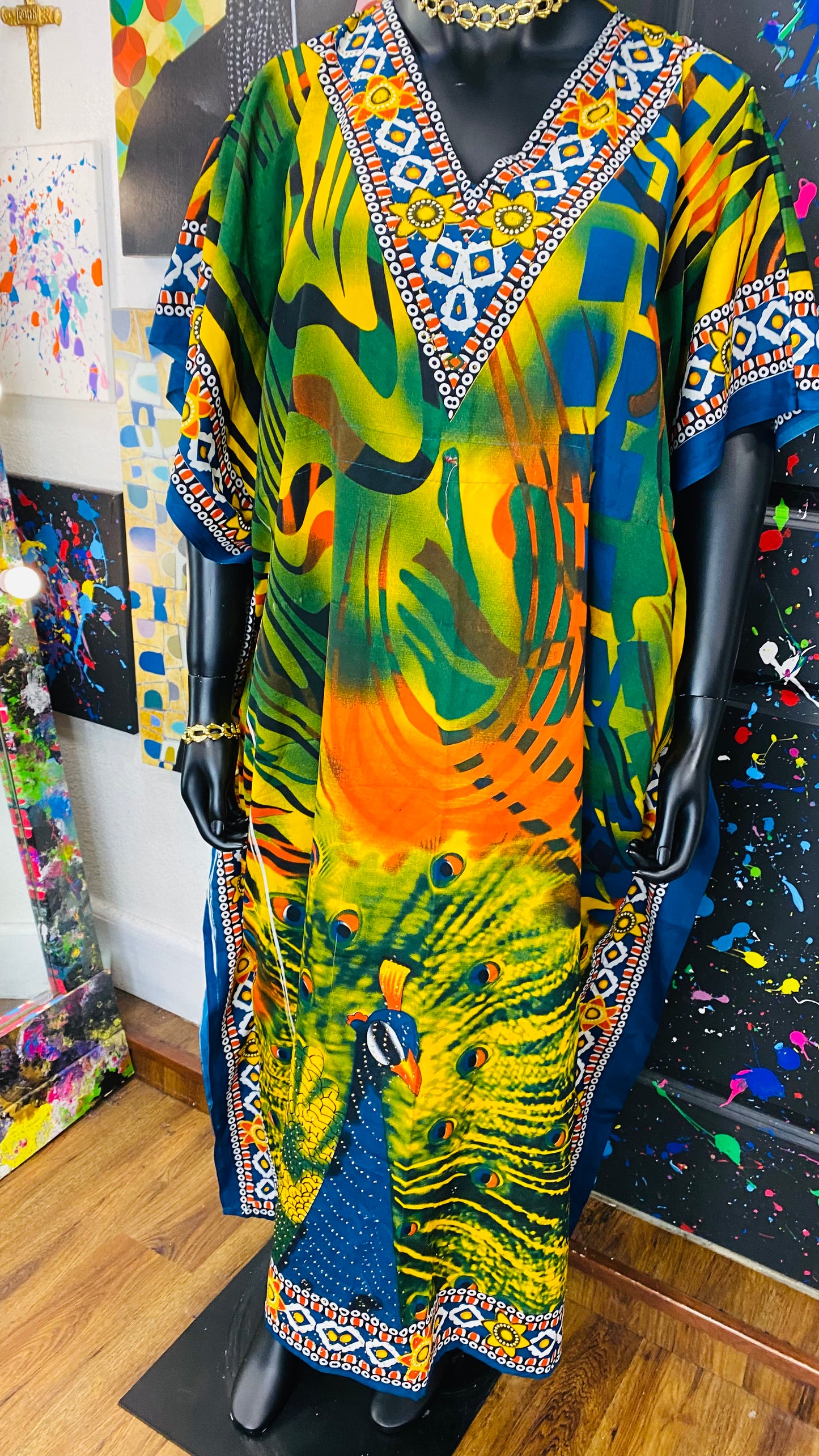 Peacock Kaftan