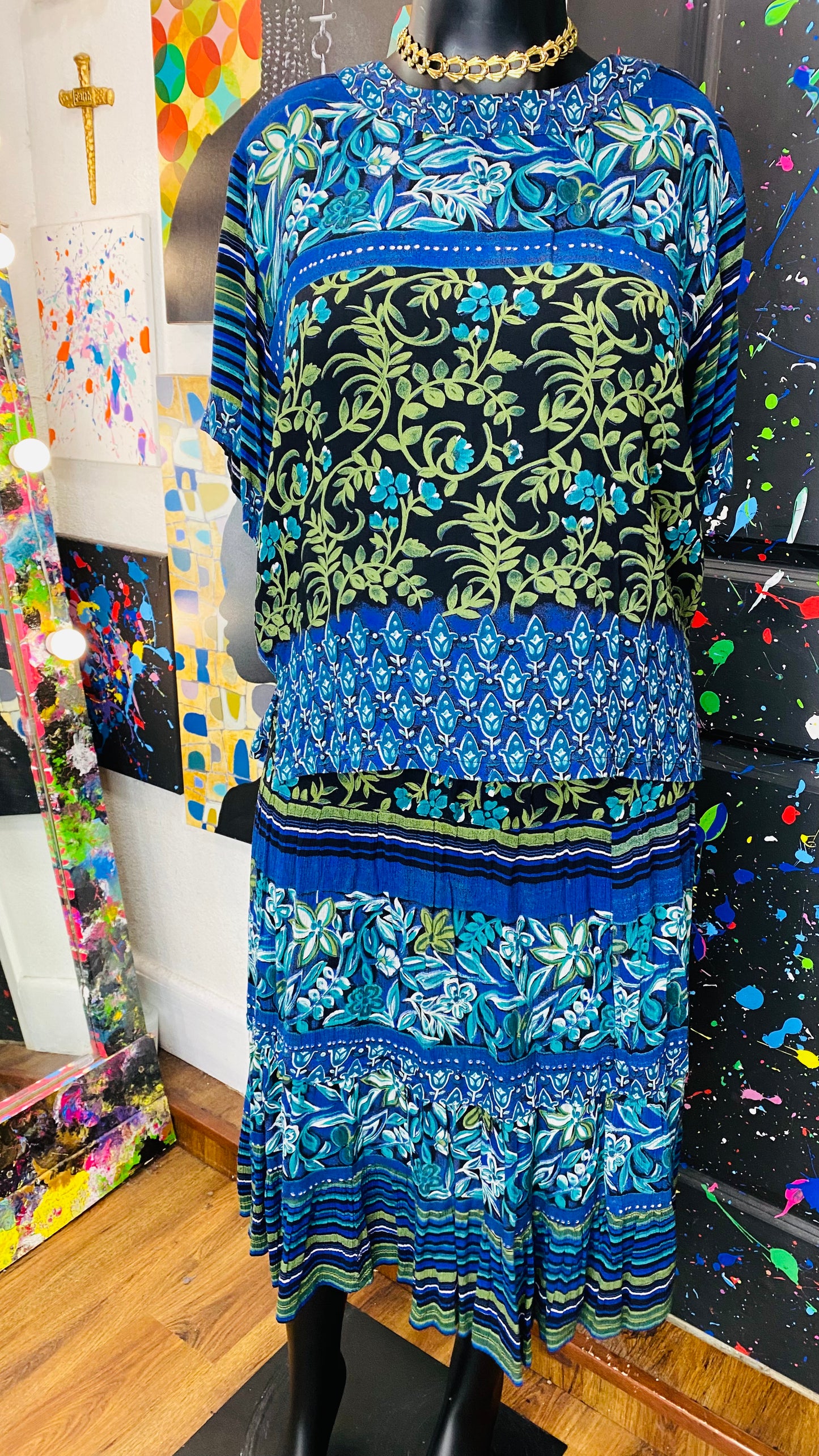 Vintage Skirt Set