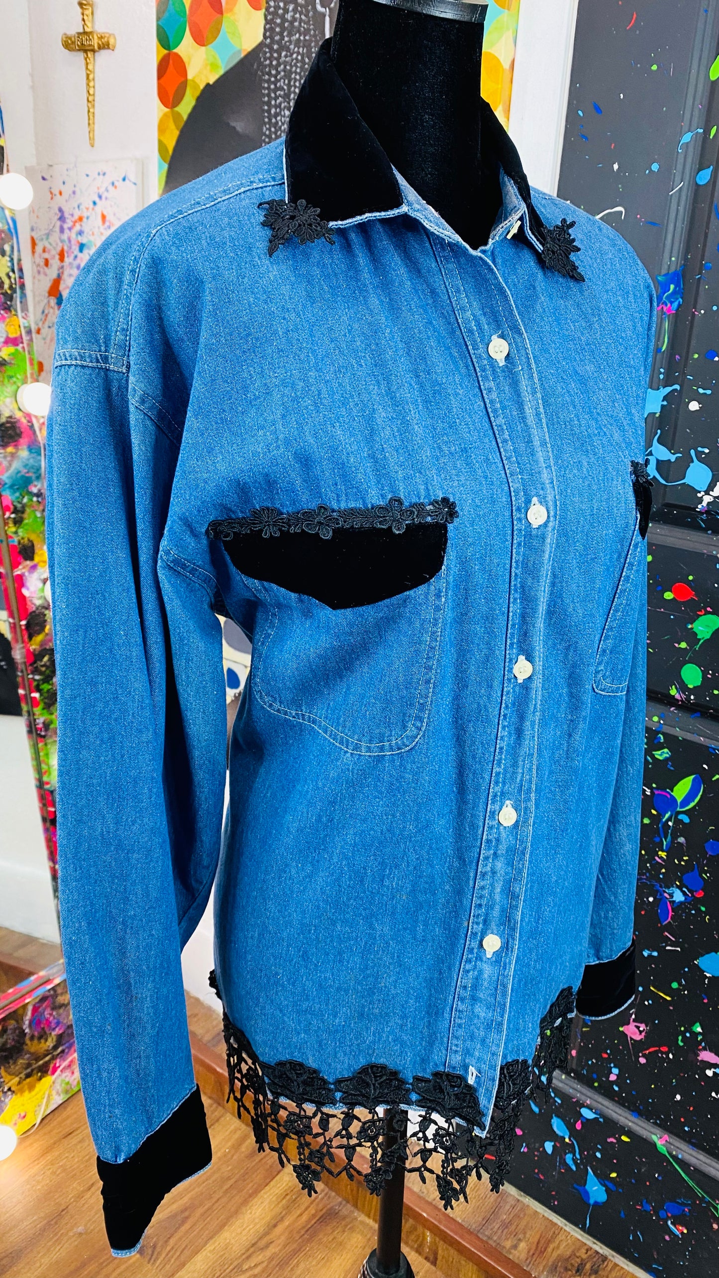 Vintage Long Sleeve Blouse