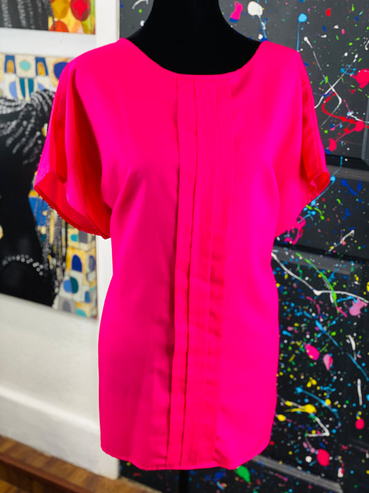 Vintage Short Sleeve Blouse