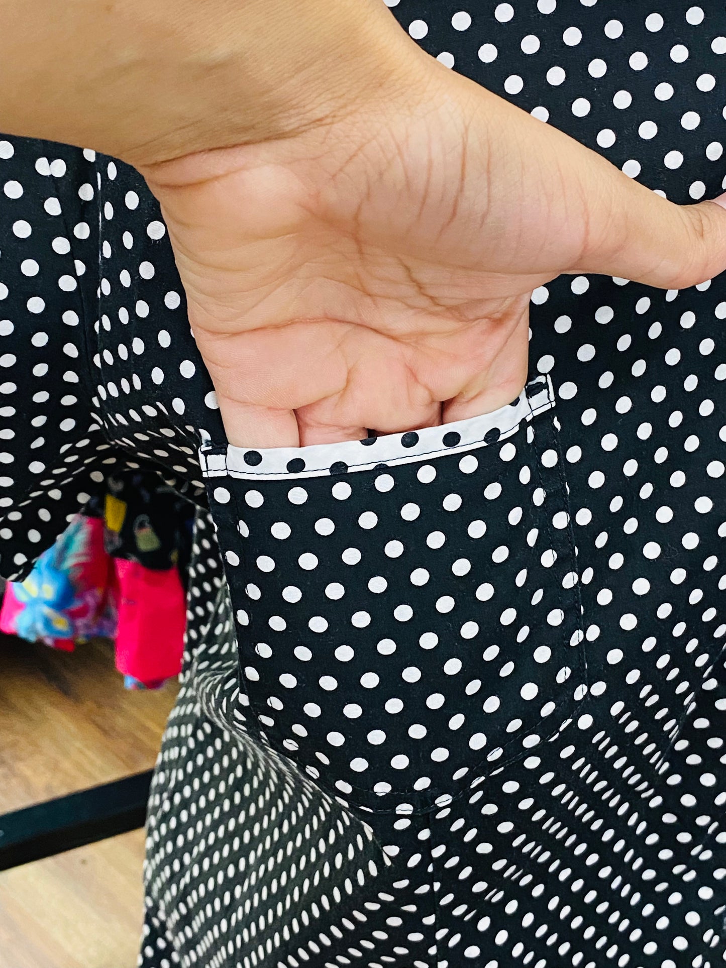 Vintage Polkadot Blouse