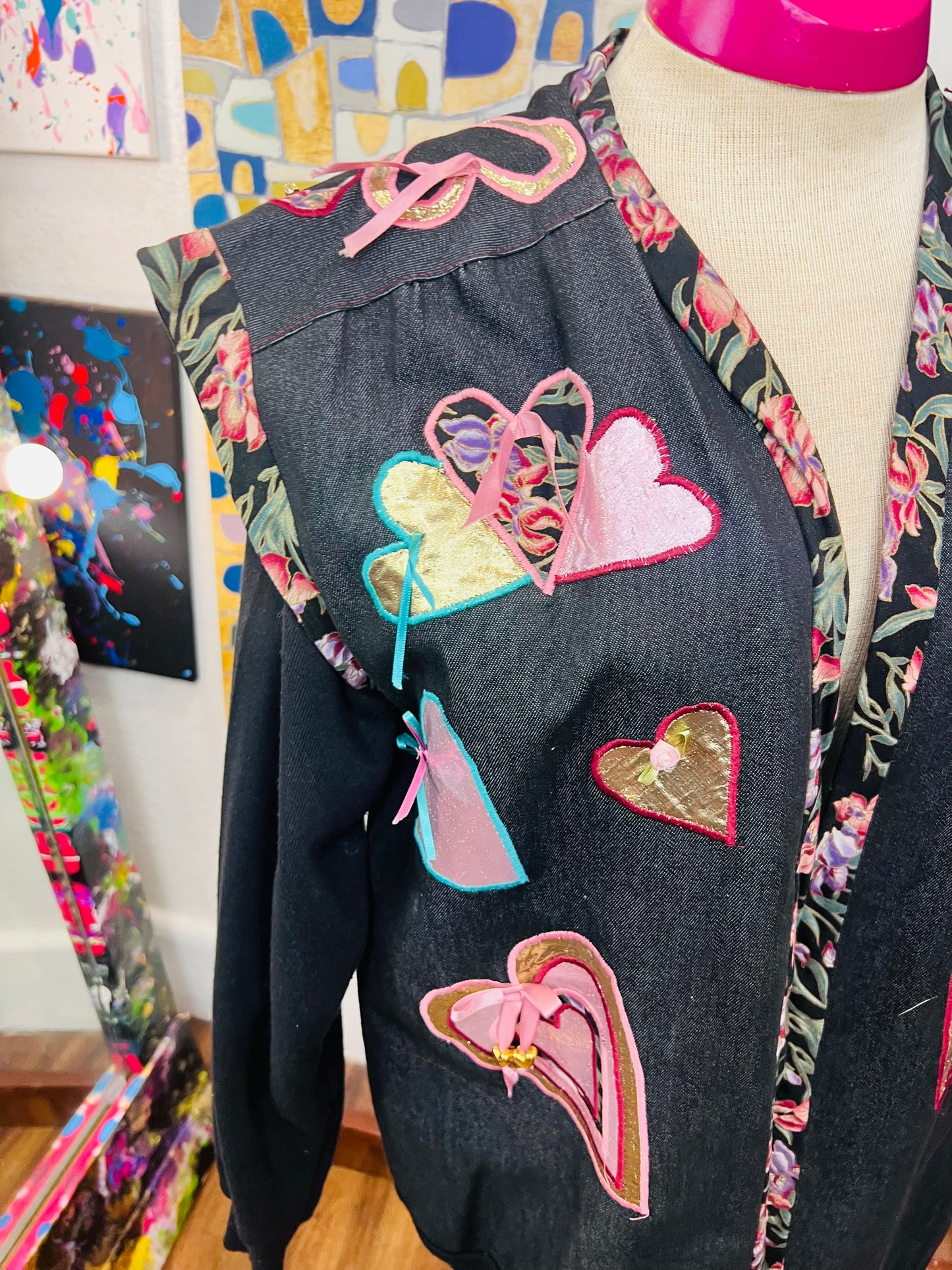 Vintage Heart Blazer