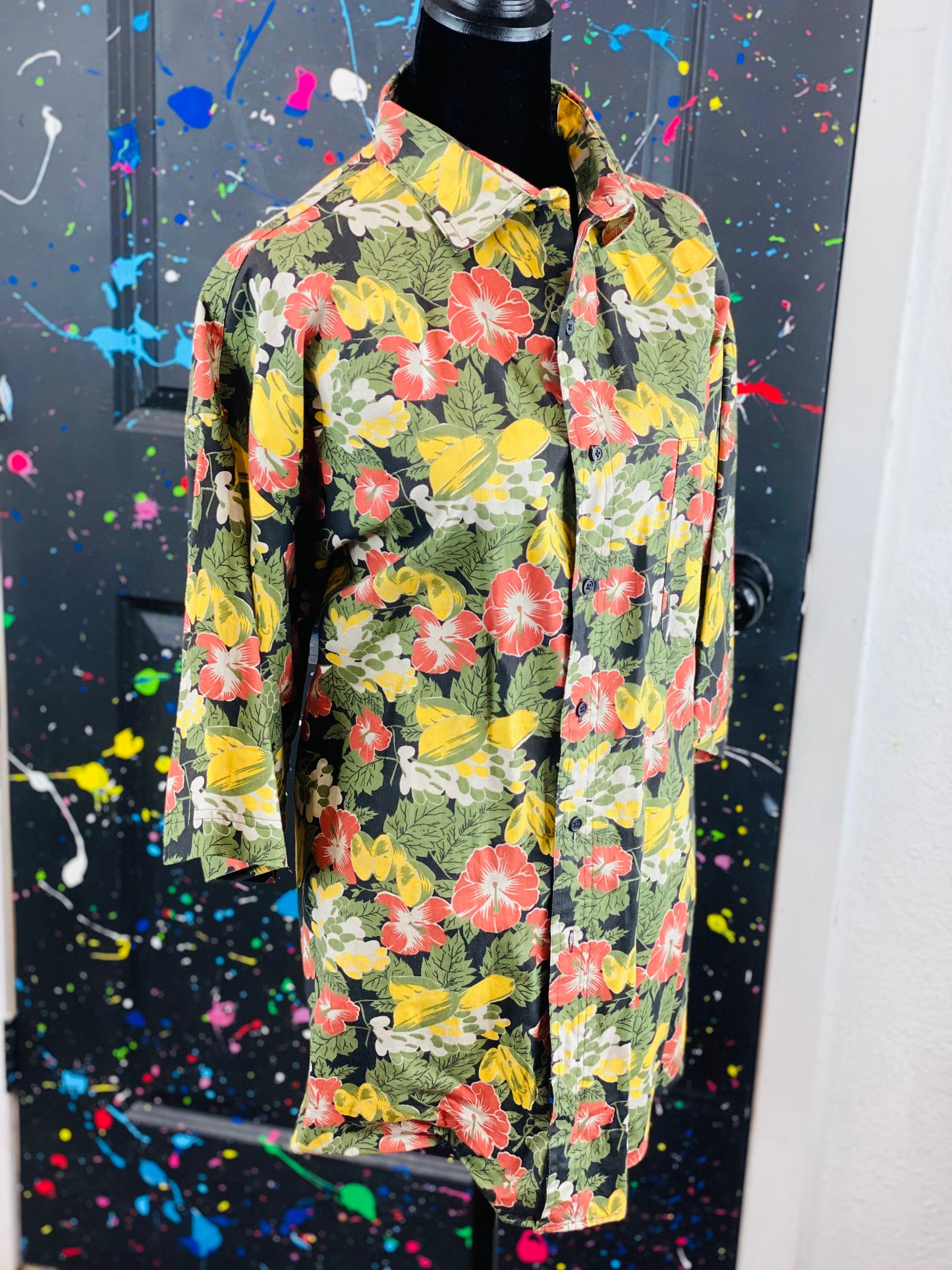 Vintage Short Sleeve Blouse