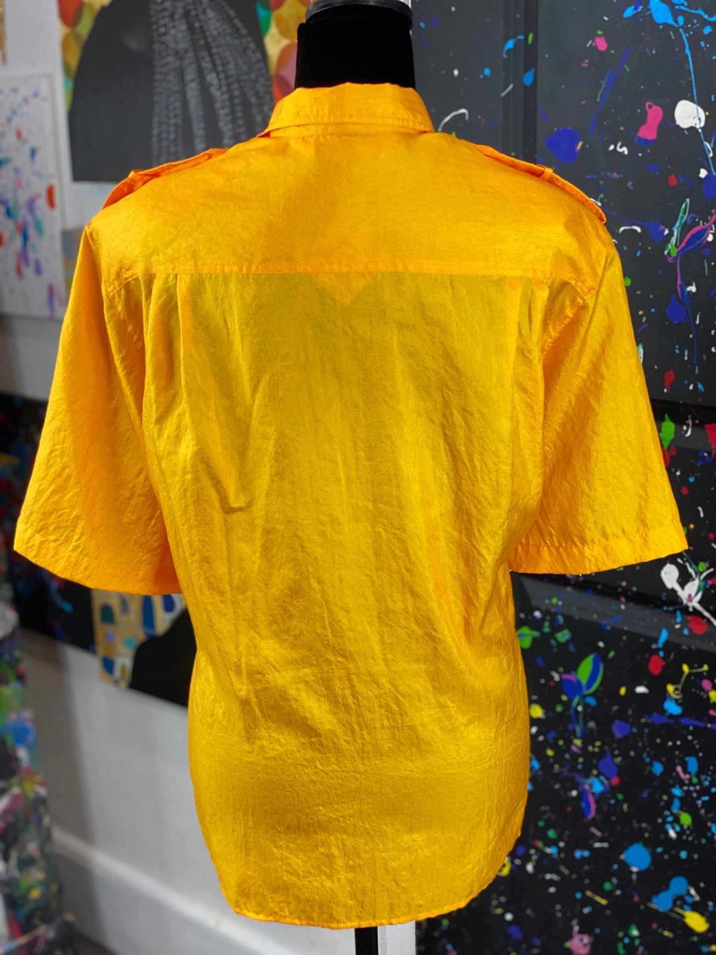 Vintage Short Sleeve Blouse