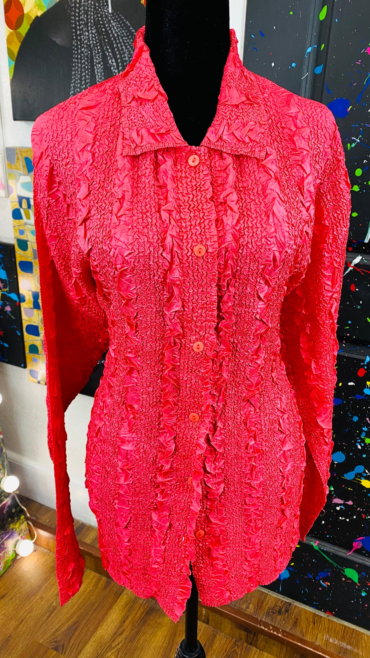 Vintage Long Sleeve Blouse