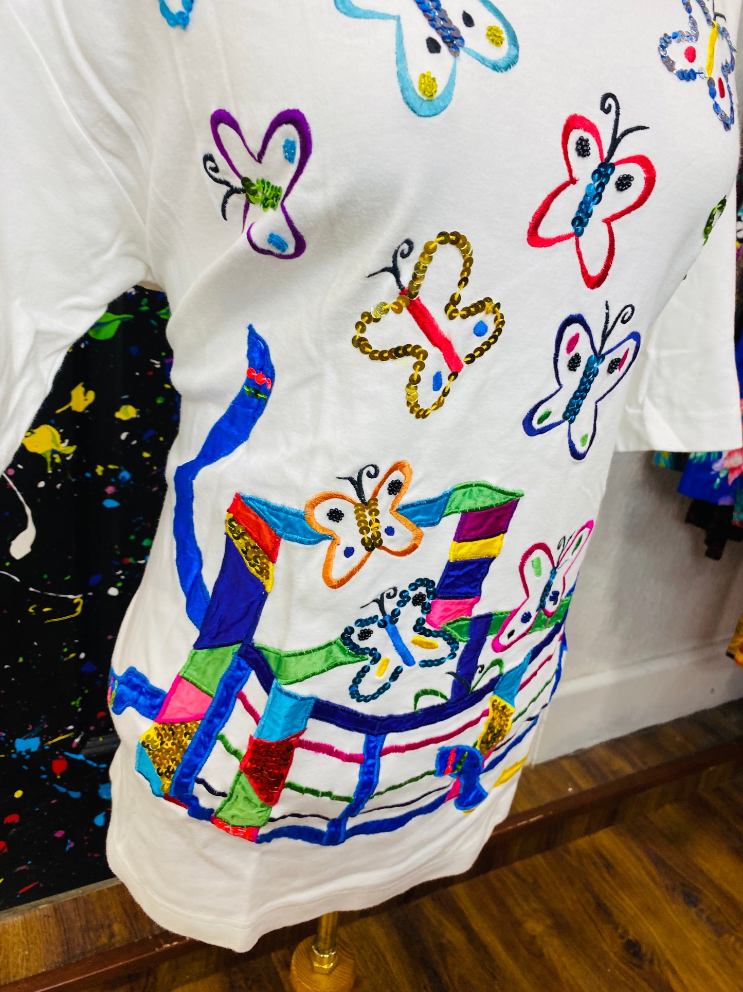 Vintage Butterfly Blouse