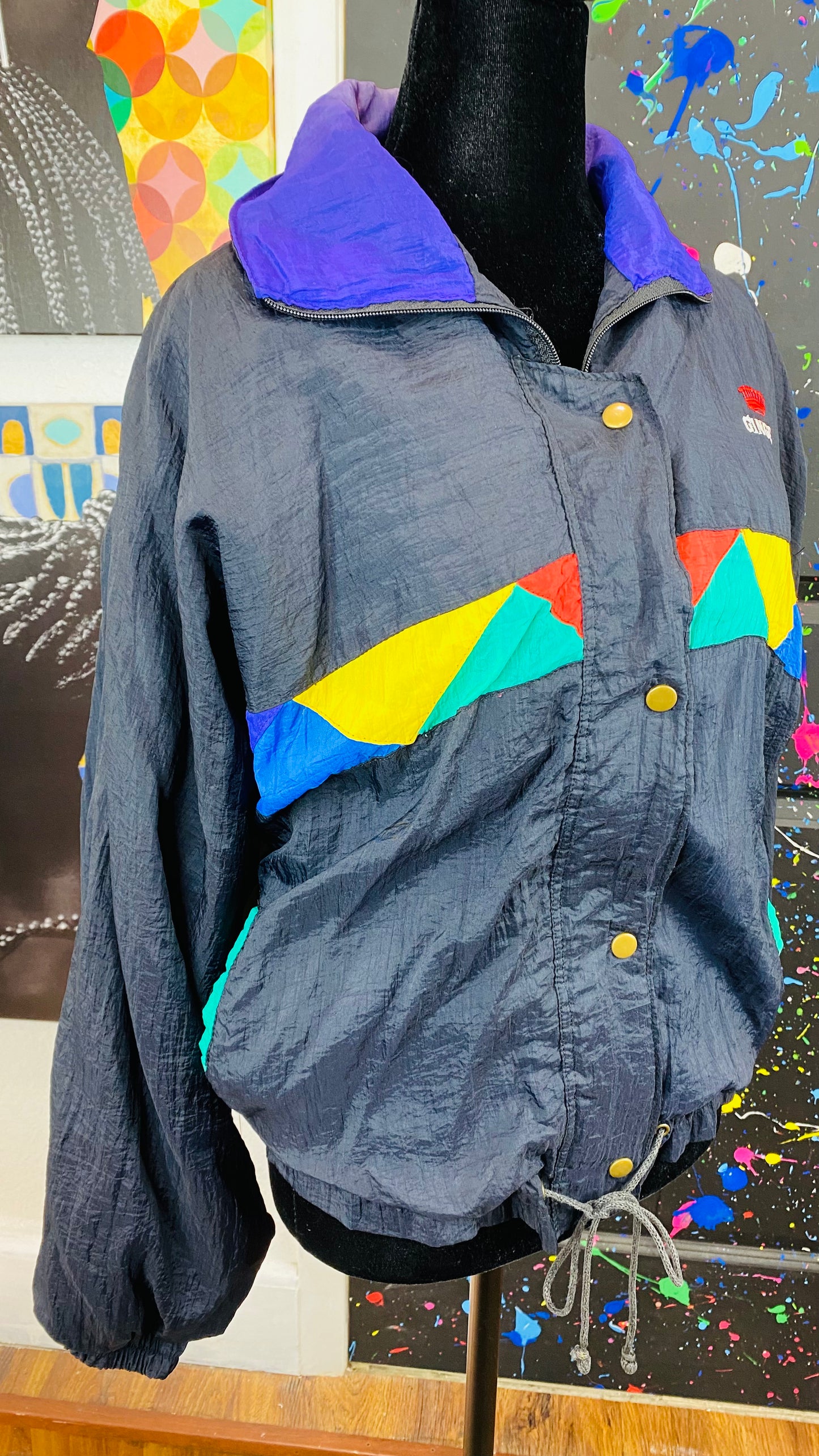 Vintage ColorBlock Jacket