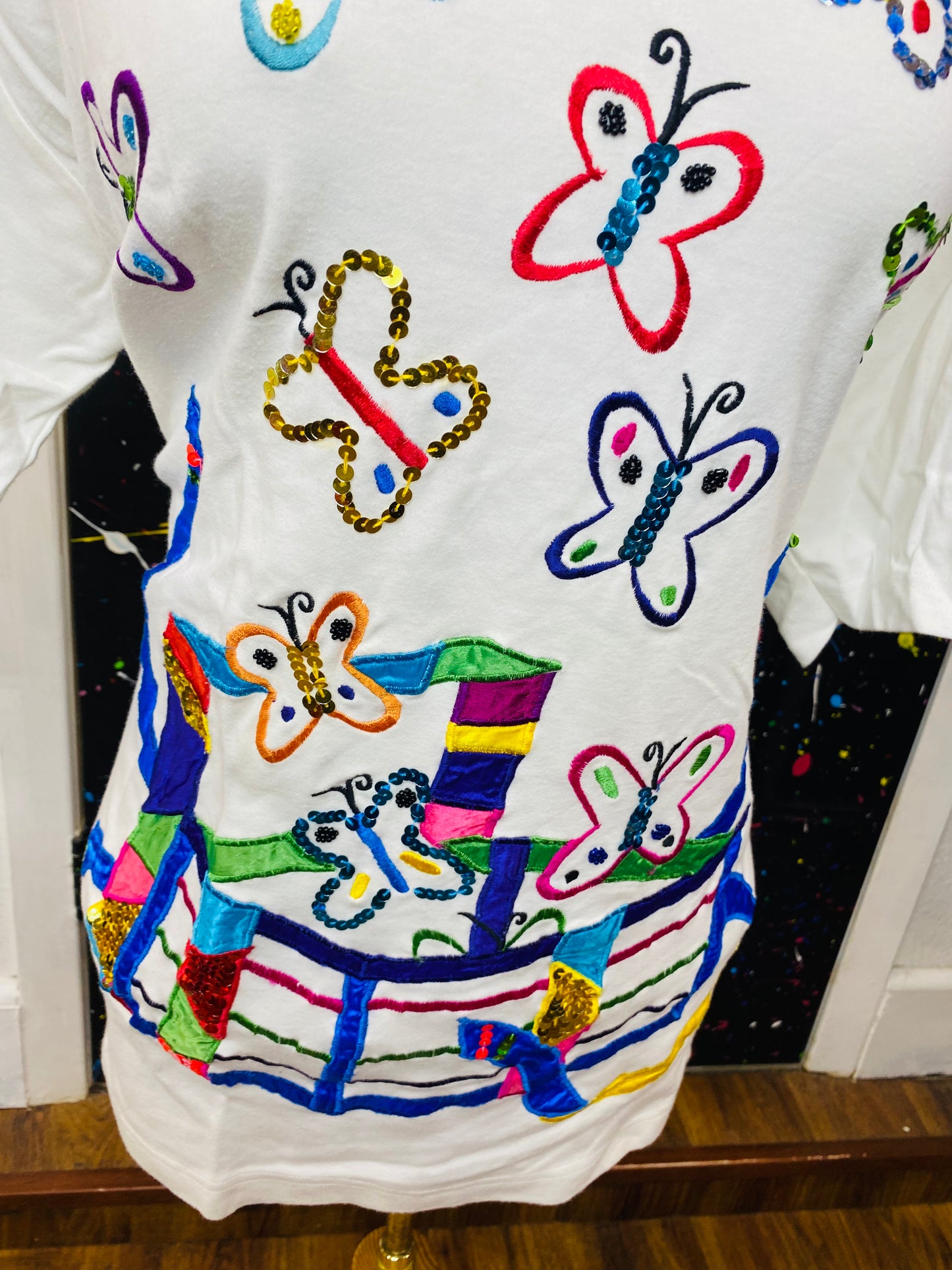 Vintage Butterfly Blouse