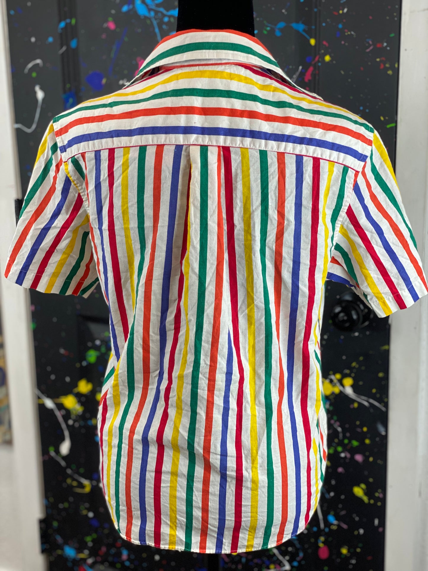 Vintage Short Sleeve Blouse
