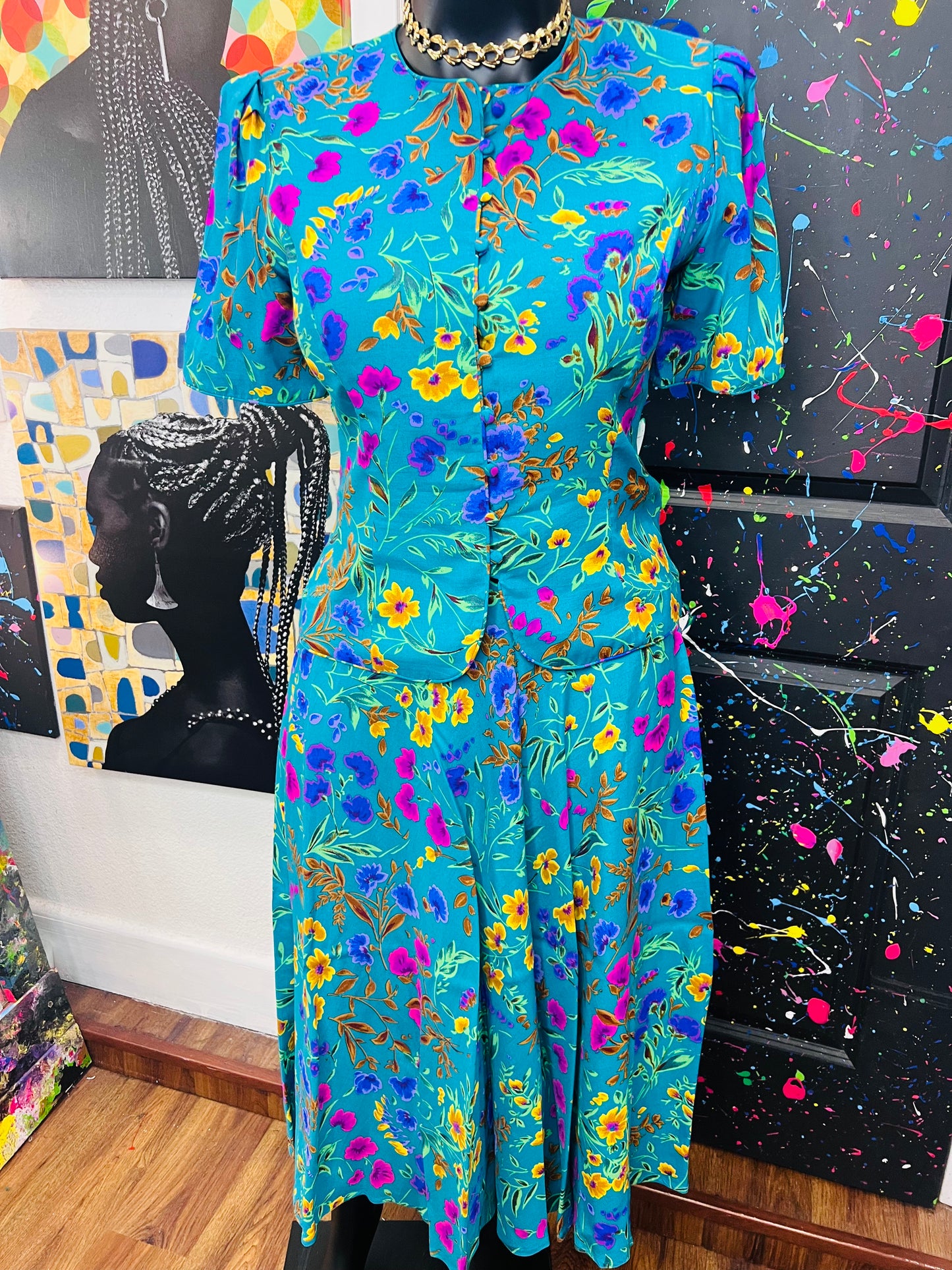 Vintage Skirt Set