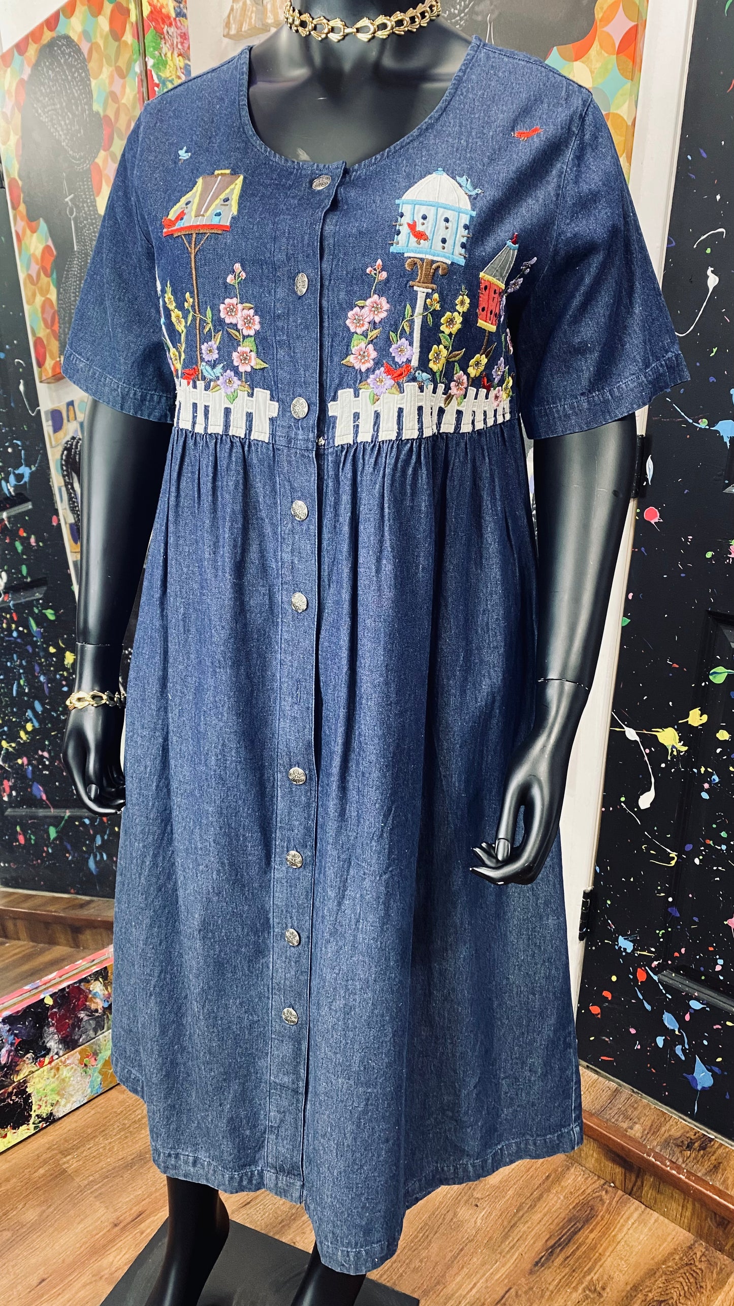 Vintage Jean Dress