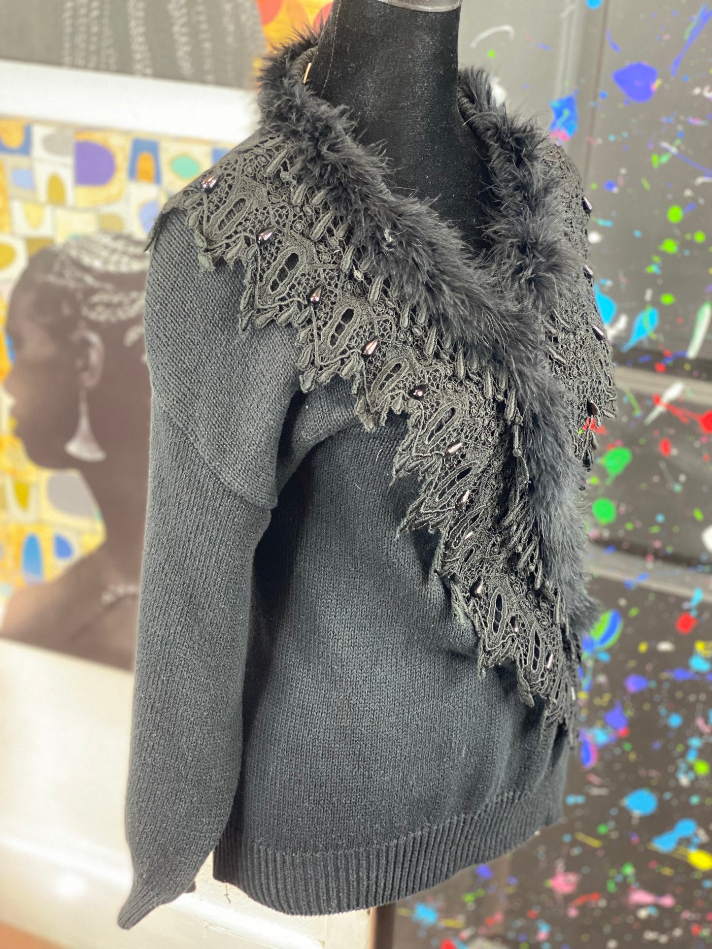 Vintage Jewel Sweater