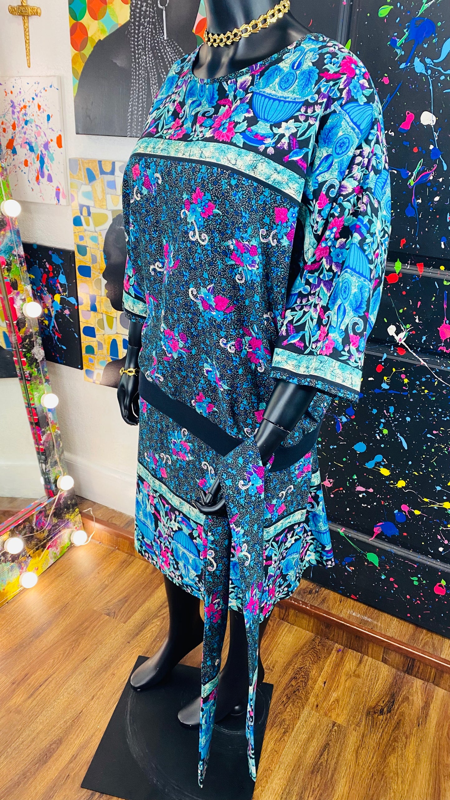 Vintage 2pc skirt Set