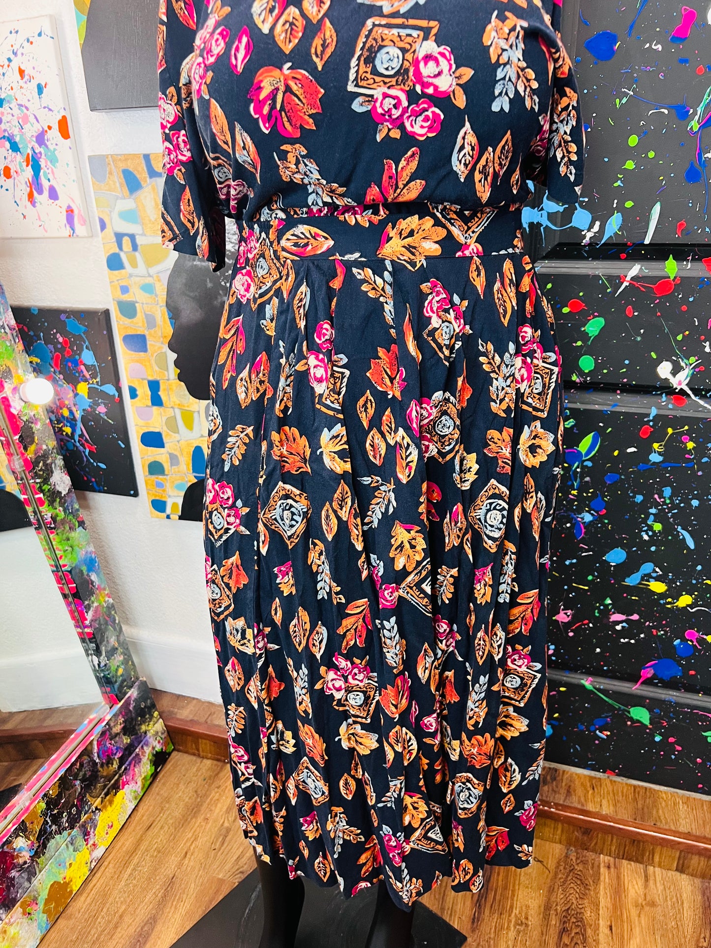 Floral Skirt Set