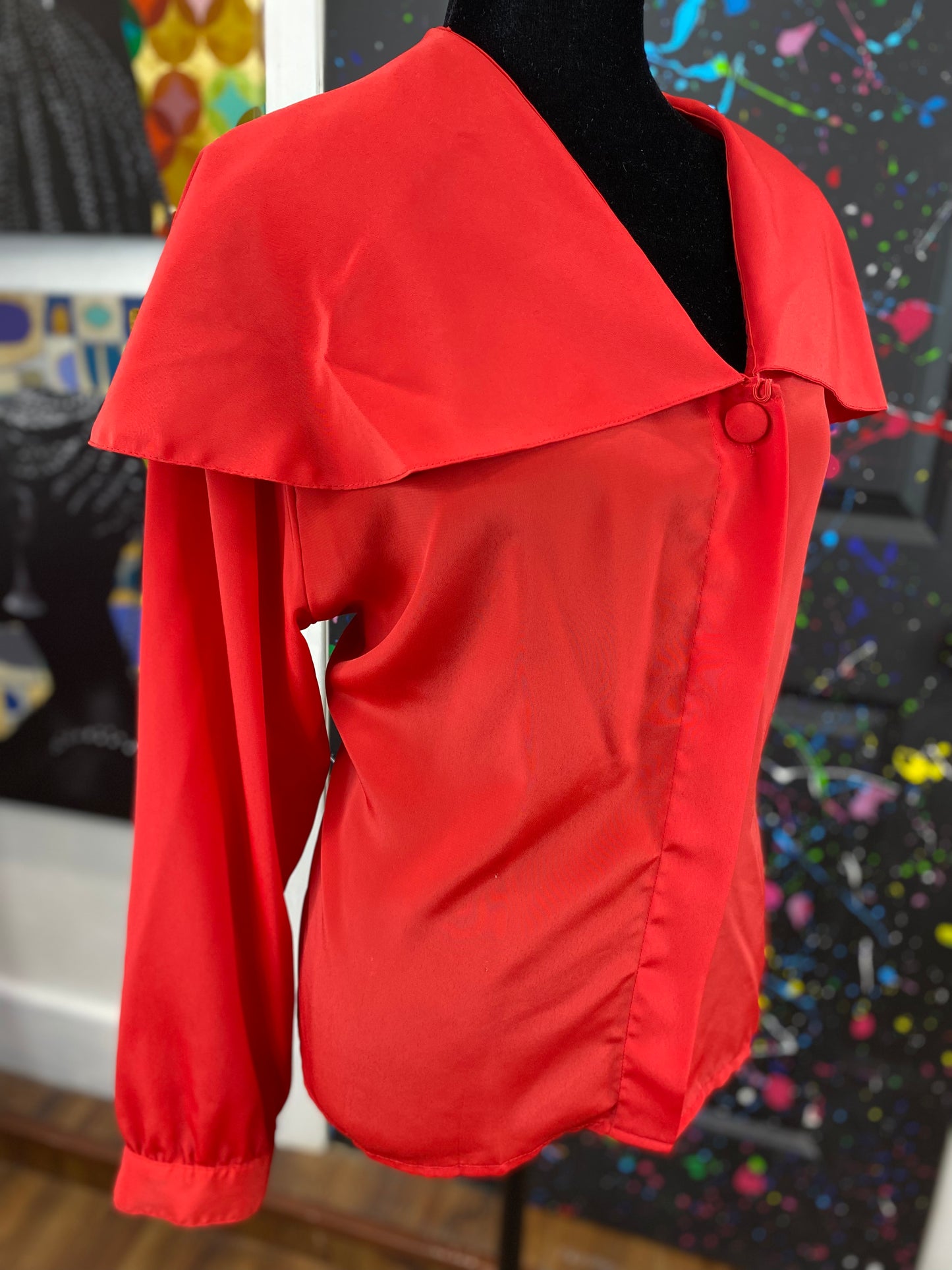 Vintage Long Sleeve Blouse