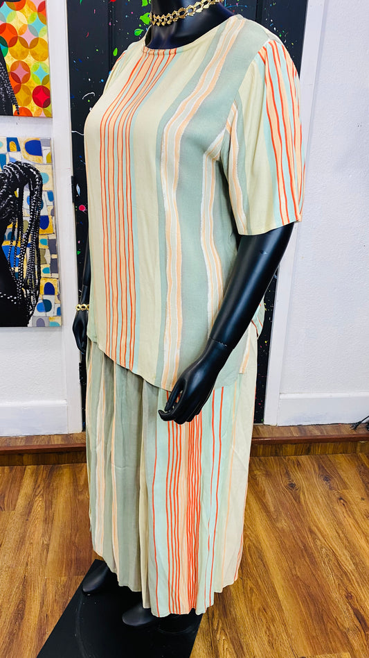Vintage Skirt Set